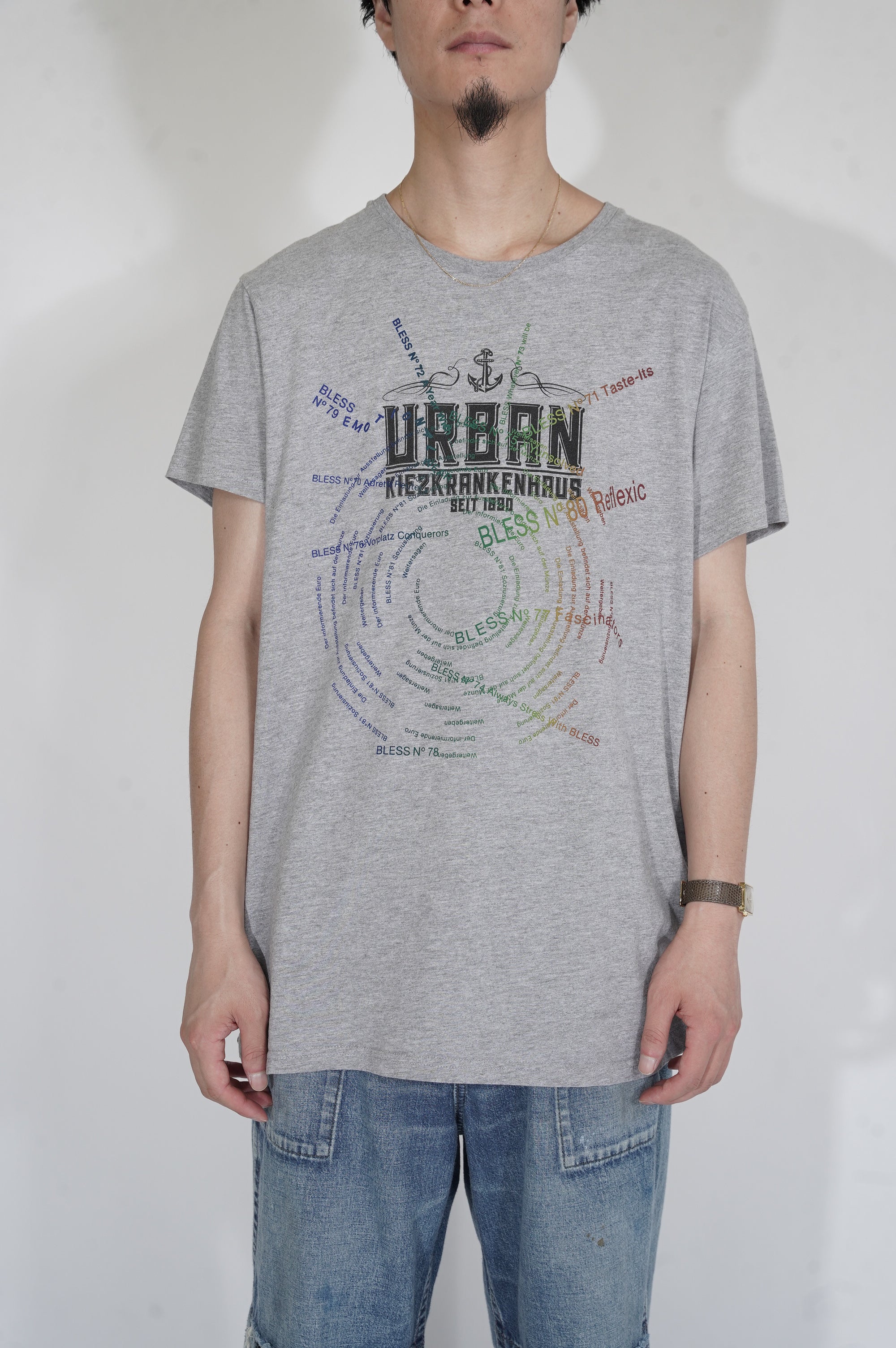 BLESS "Multicollection Vintage T-shirts" [GRAY]