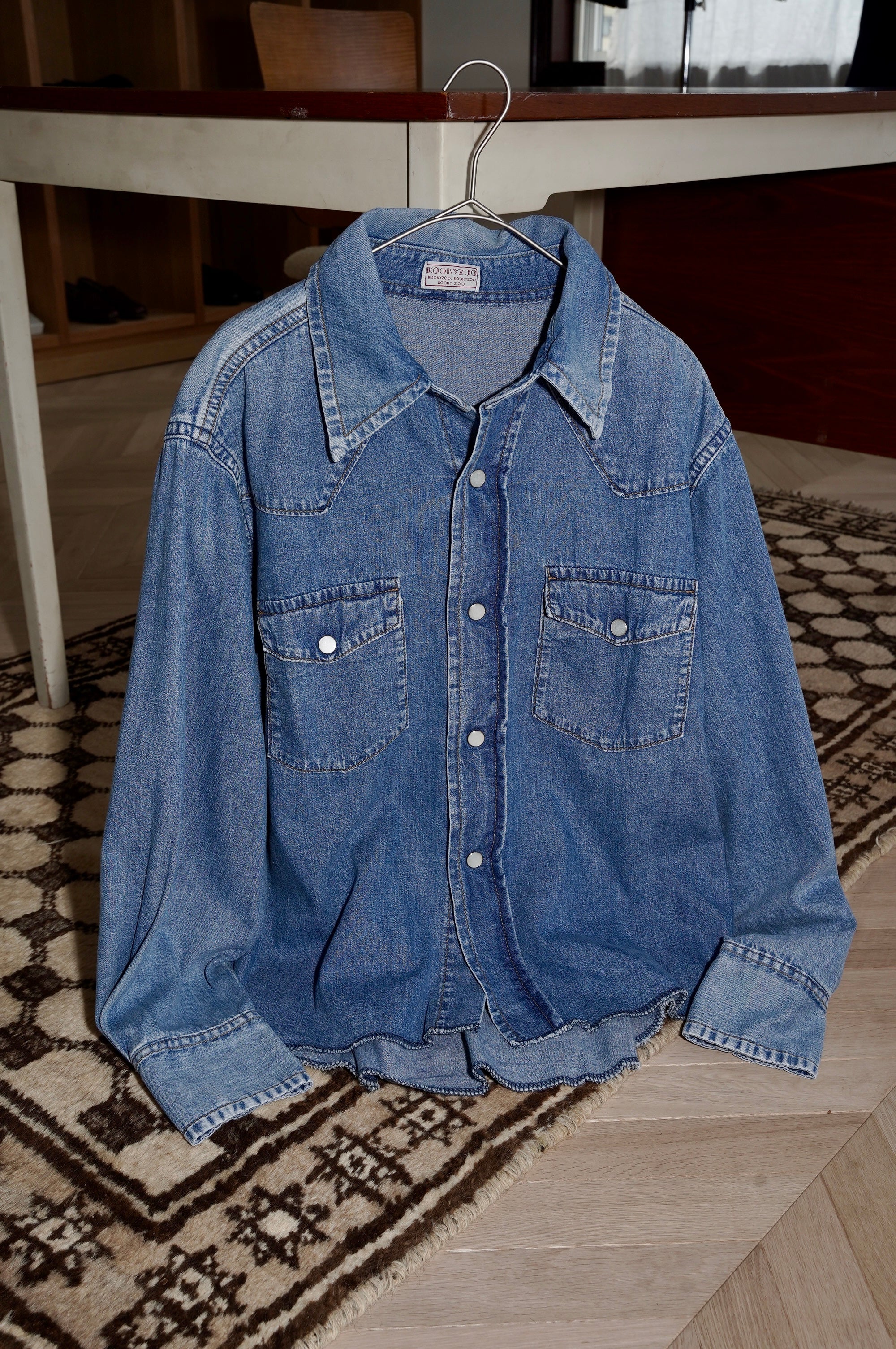 KOOKY ZOO "DENIM WESTERN SHIRTS"