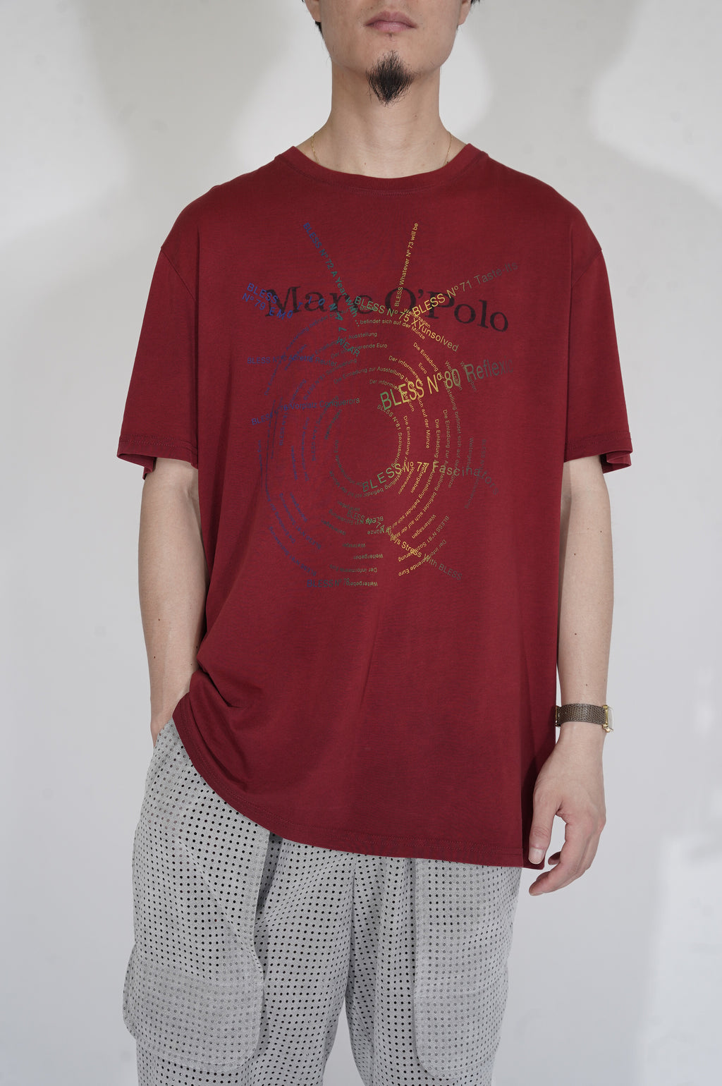 BLESS "Muticollection Vintage T-shirts" [RED]