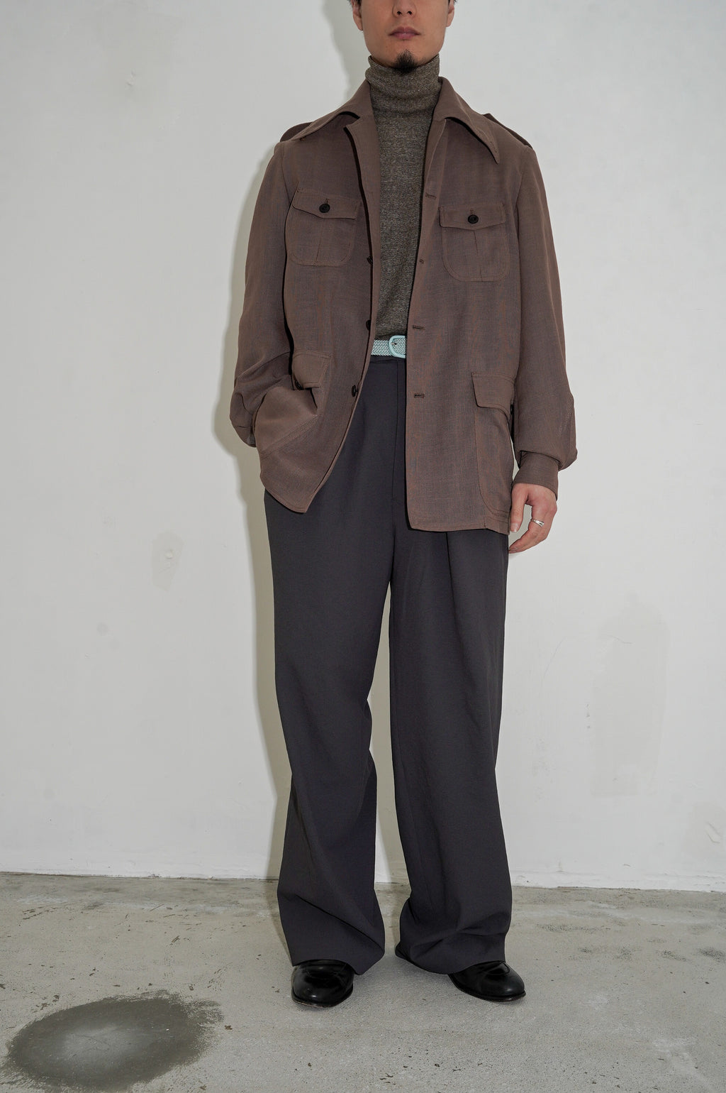m's braque "SAFARI JACKET" [MOCHA]