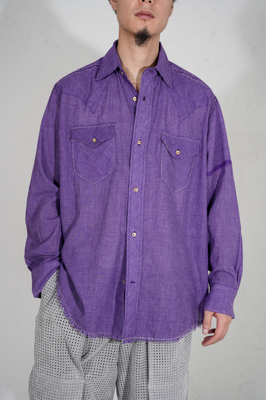 MAATEE&SONS "GUPTA WESTERN with ELEPHANT" [PURPLE]