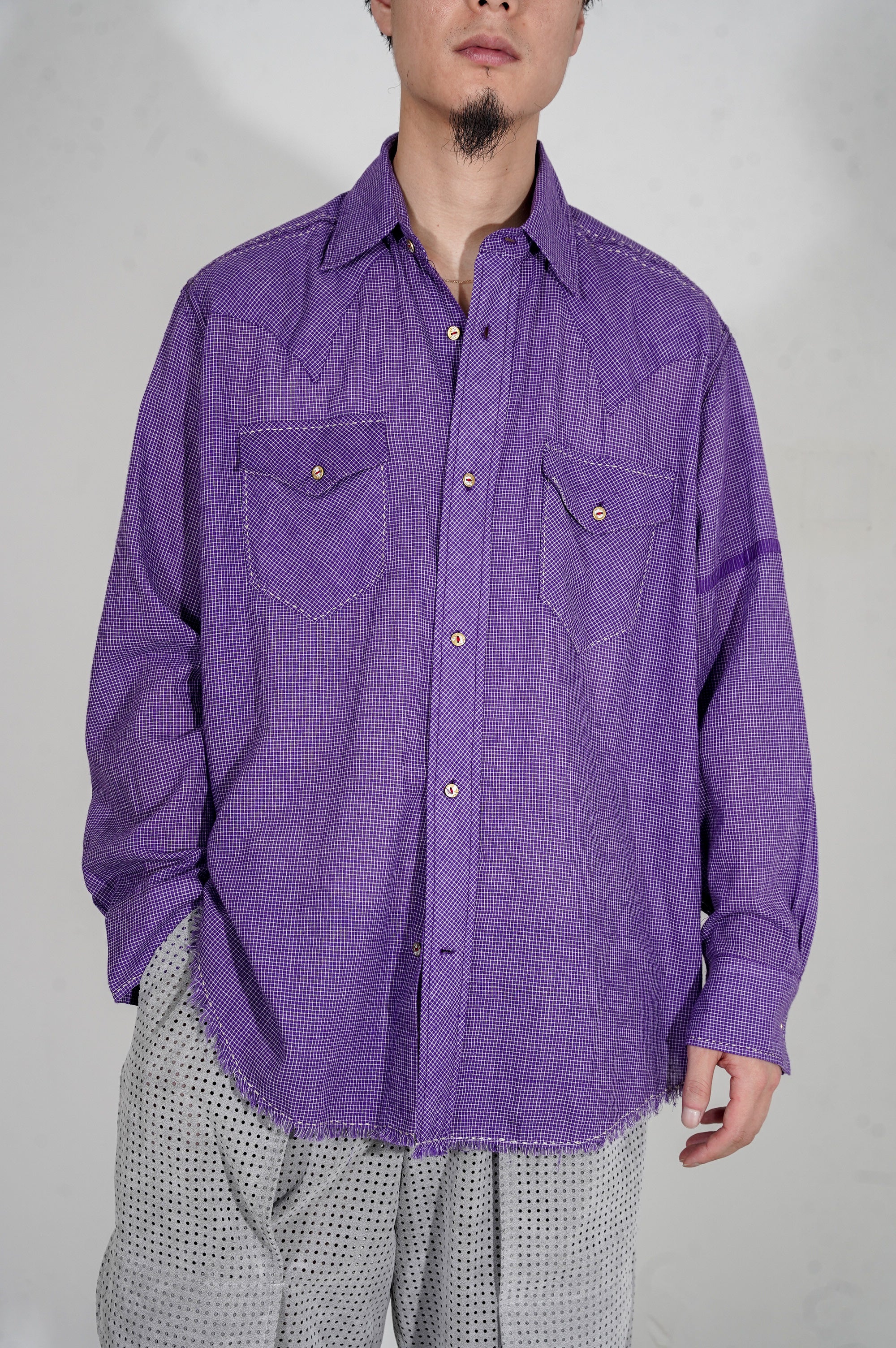 MAATEE&SONS "GUPTA WESTERN with ELEPHANT" [PURPLE]