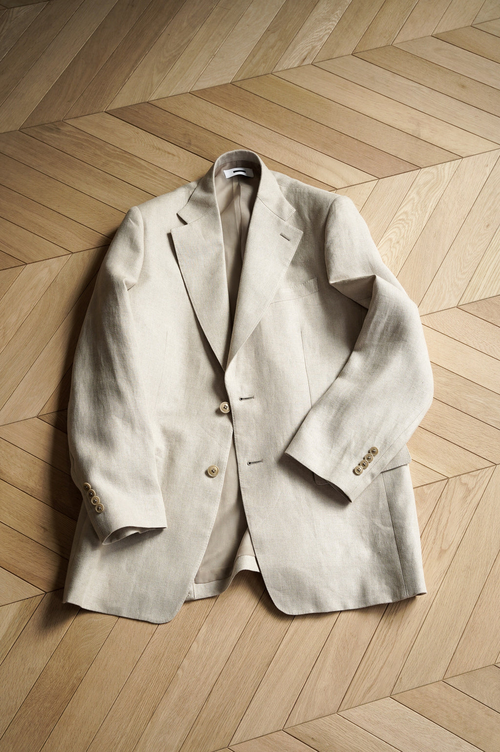 REVERBERATE "TAILORED JACKET" [ECRU]