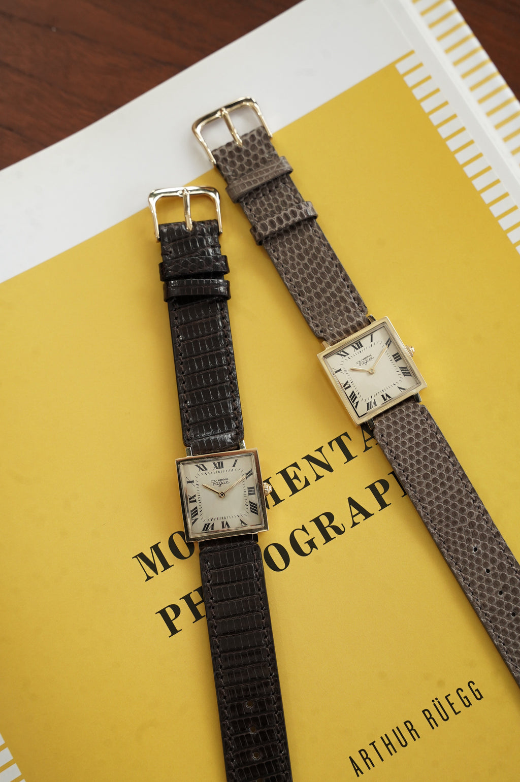 VAGUE WATCH co. Ex "CARRE" [GRAY]