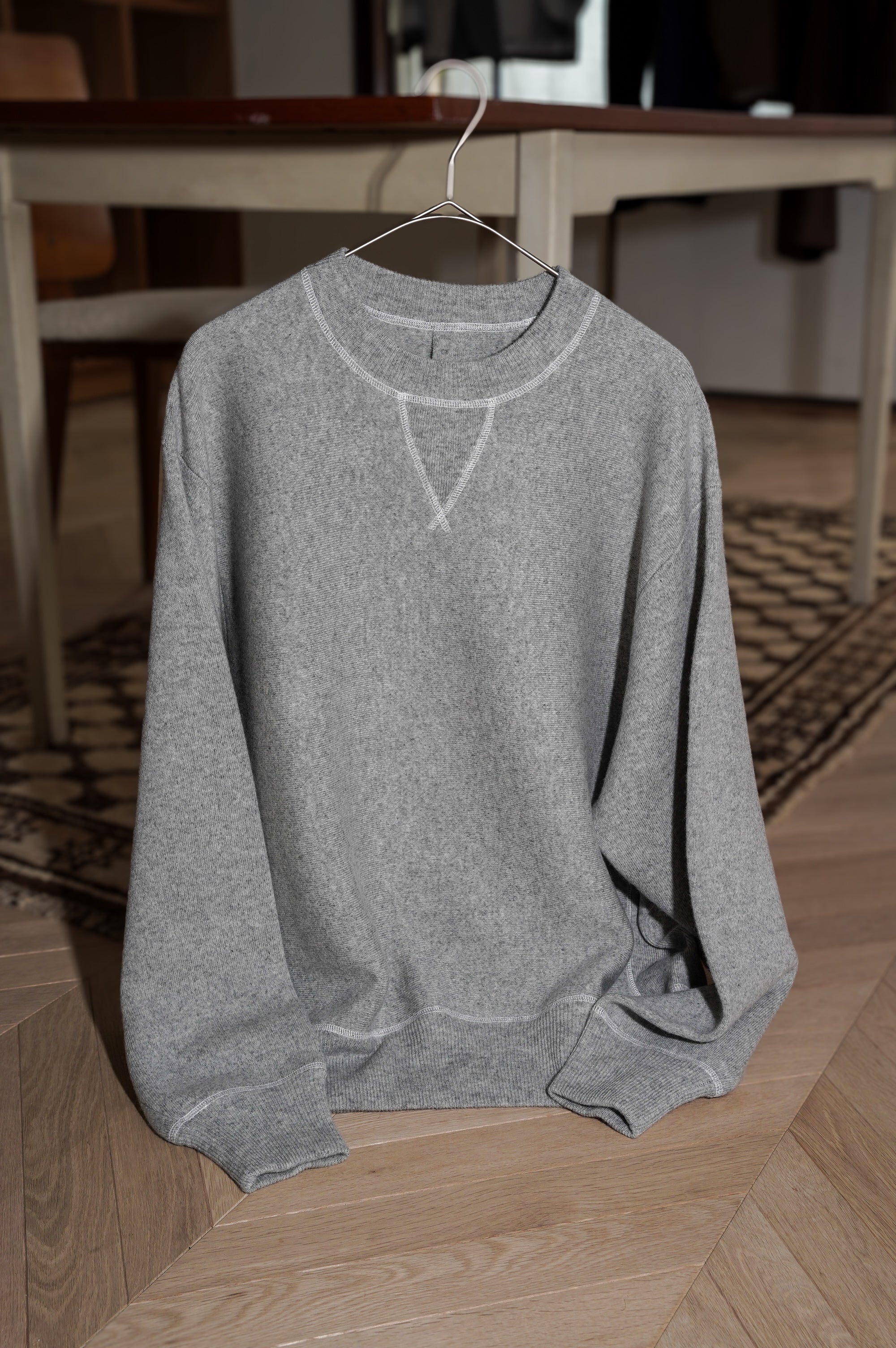 MEIAS "PURE CASHMERE SWEAT PO" [T.GRAY]
