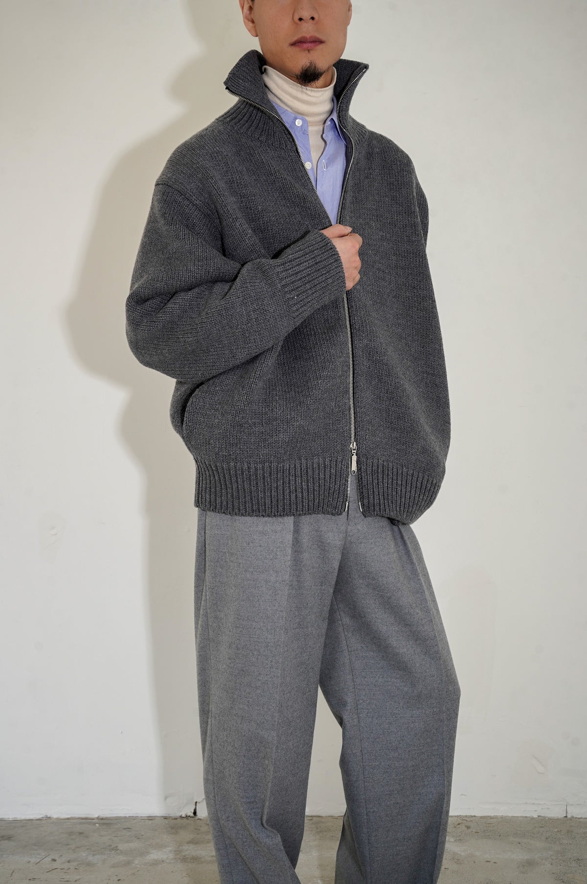 Olde H&Daughter "Wool Drivers JK" [Charcoal]