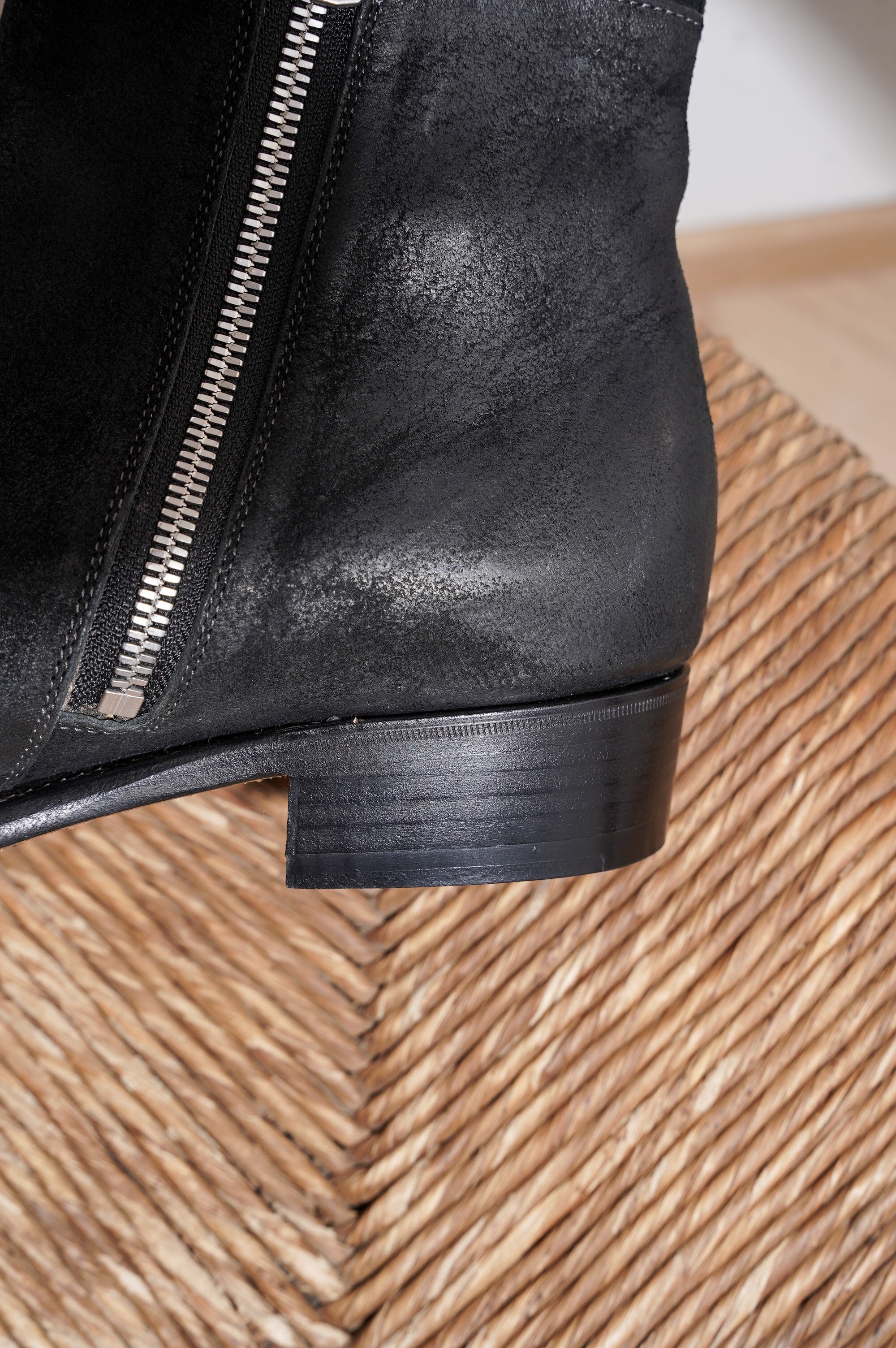 Post Production "Side Zip Boots" [BLACK]