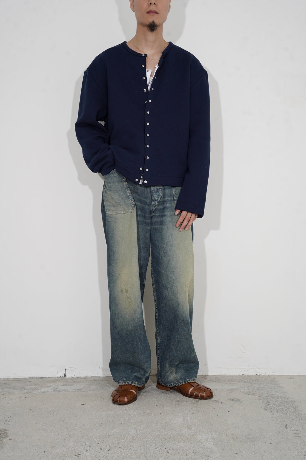 class "CCGA11UNI" [NAVY×WHITE]