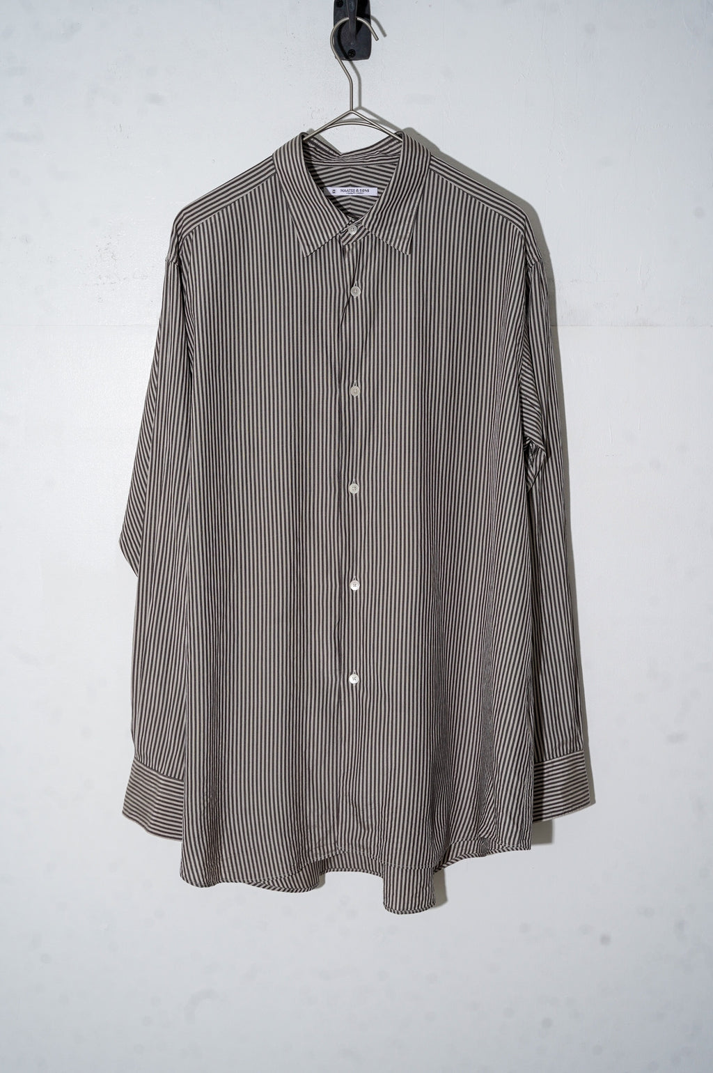 MAATEE&SONS "FAT CHARLES"[BORDEAUX STRIPE]