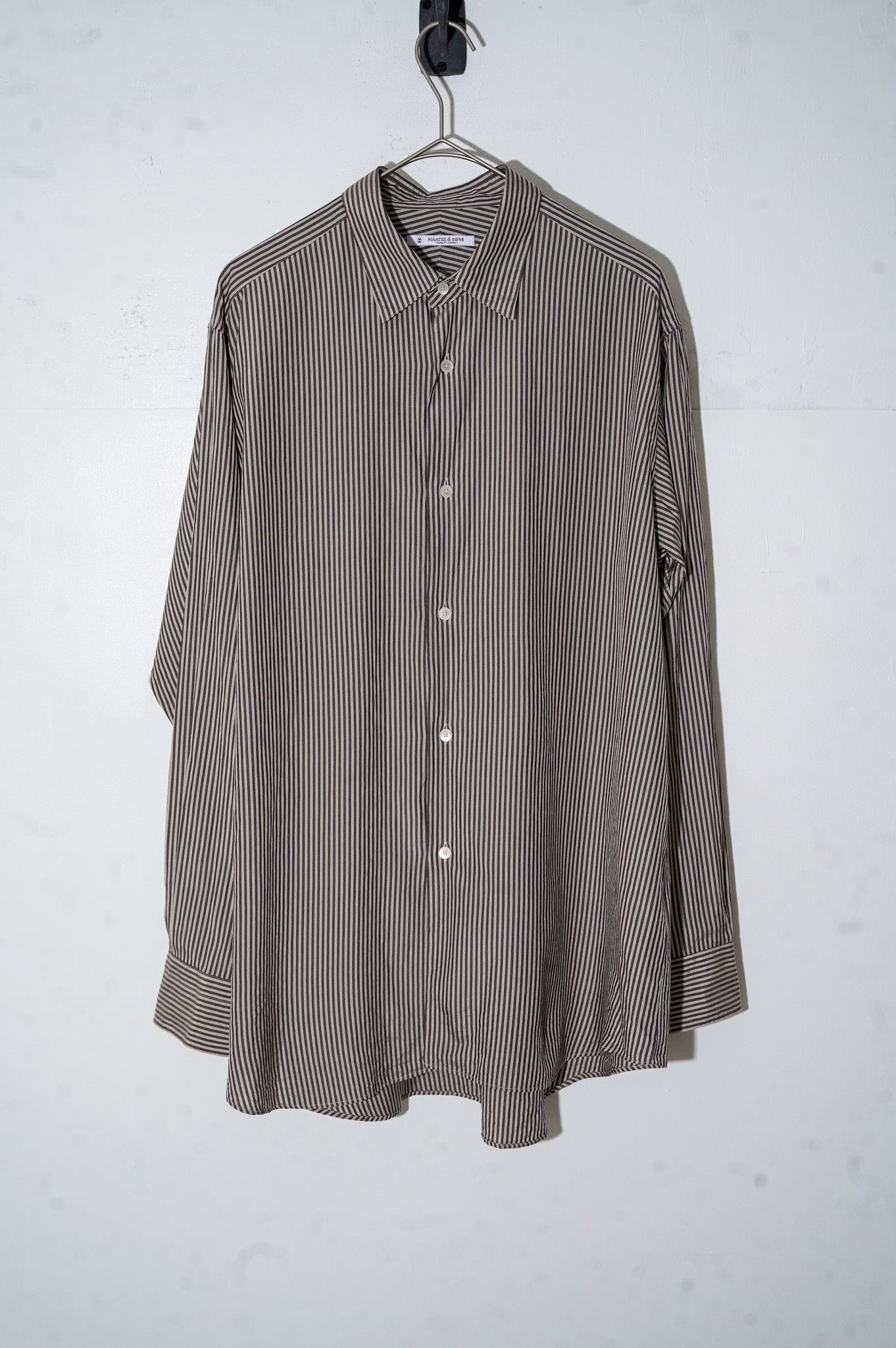 MAATEE&SONS "FAT CHARLES"[BORDEAUX STRIPE]