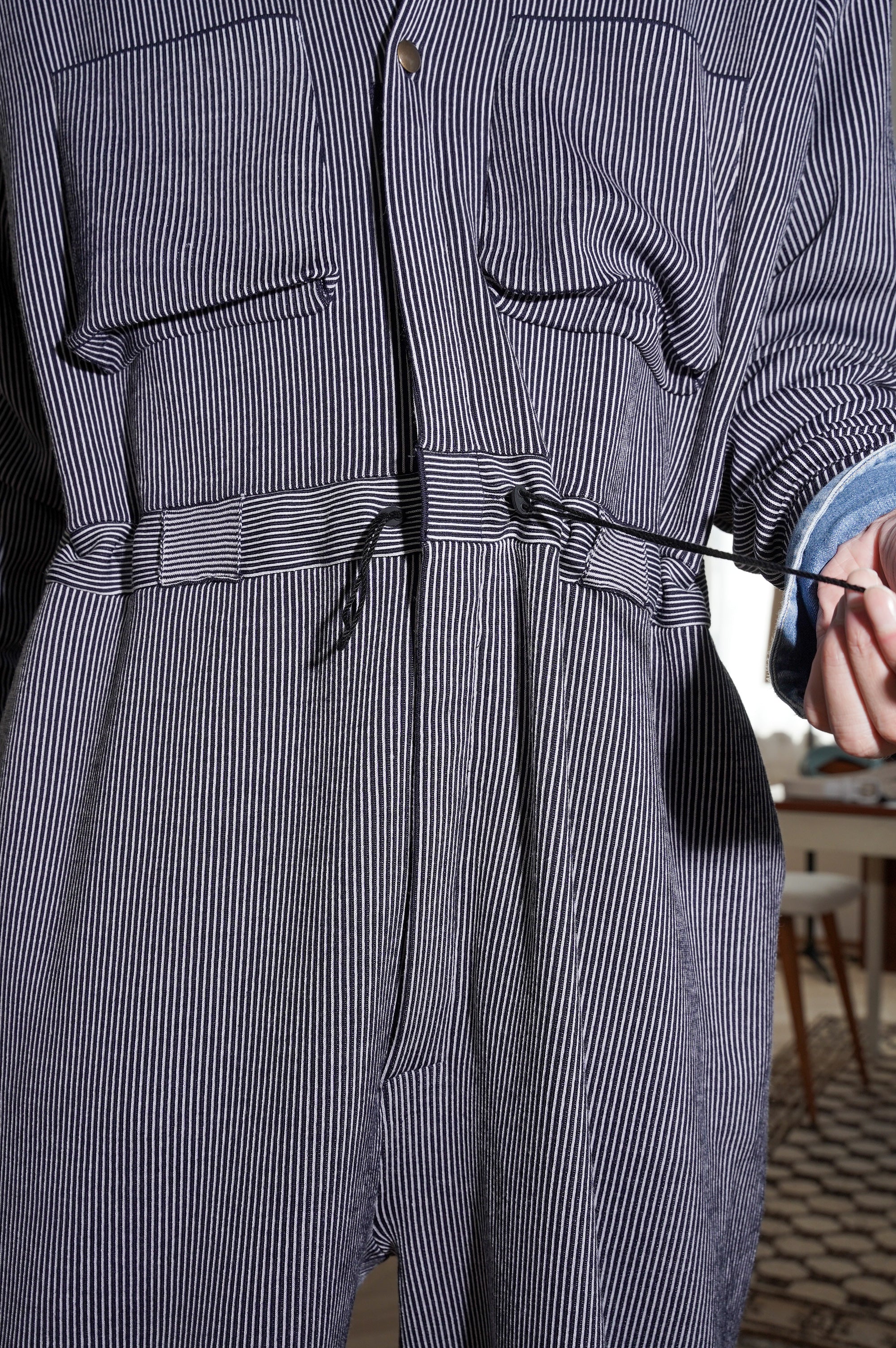 MEIAS "HICKORY KNIT COVERALL" [HICKORY]