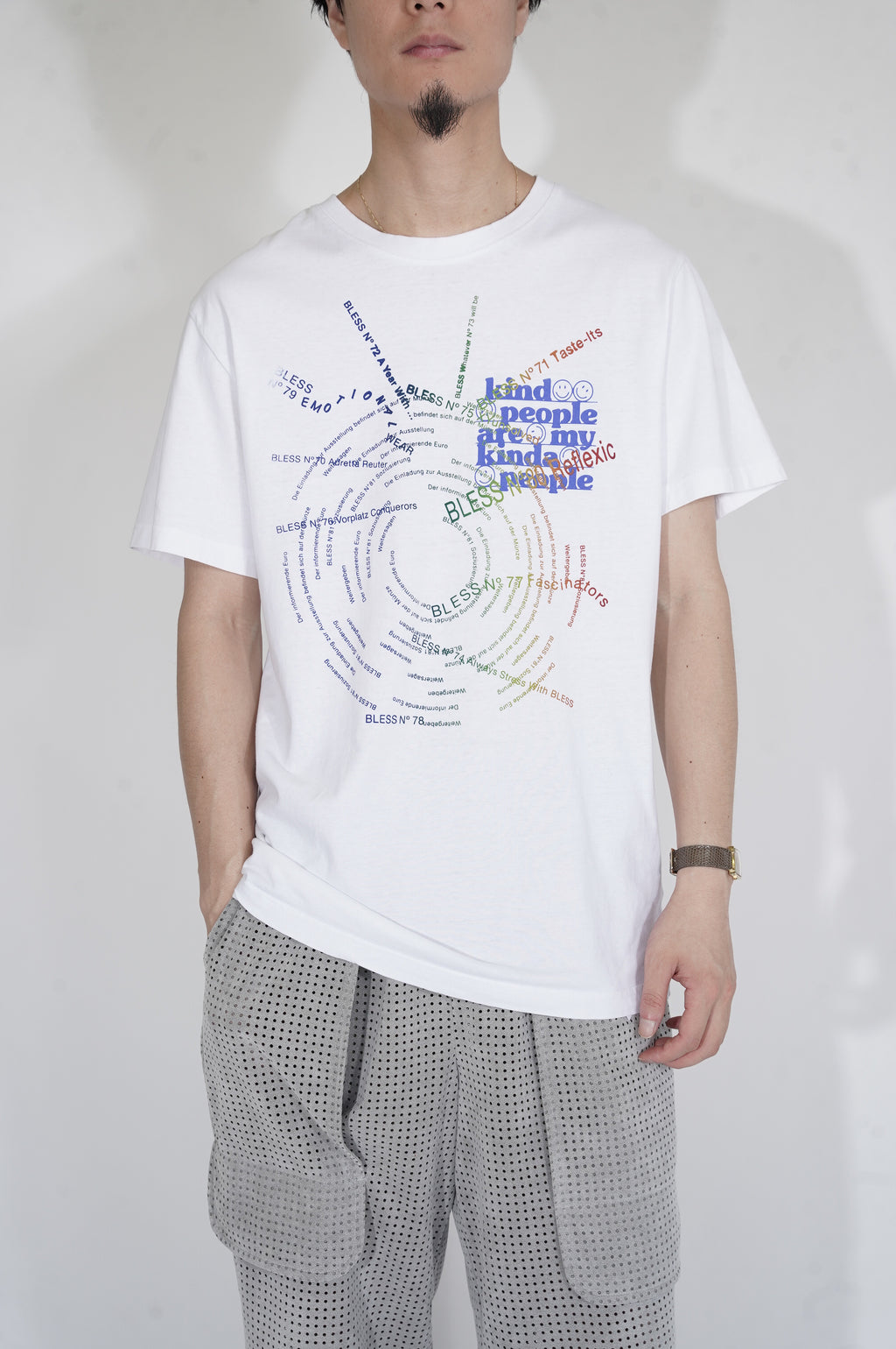BLESS "Multicollection Vintage T-shirts" [WHITE2]