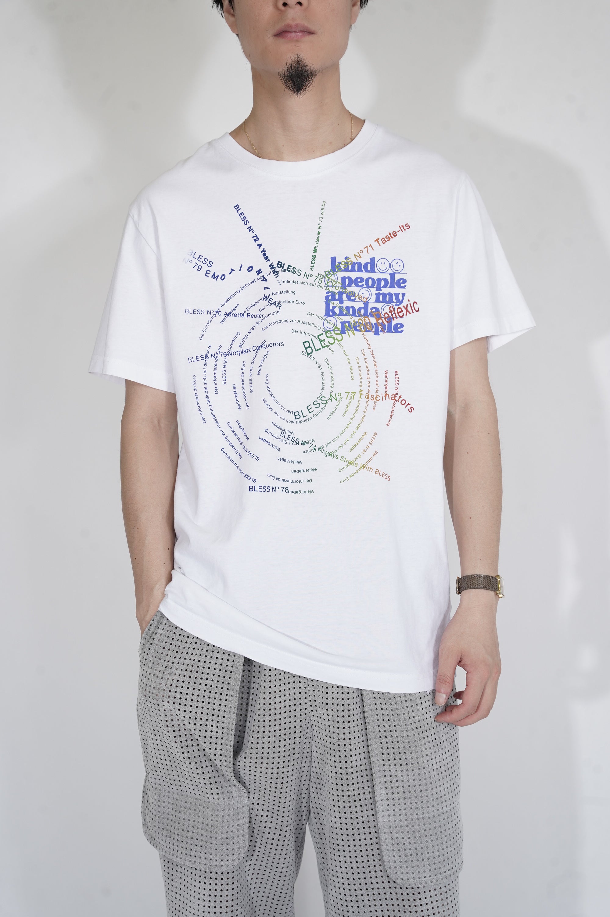 BLESS "Multicollection Vintage T-shirts" [WHITE2]