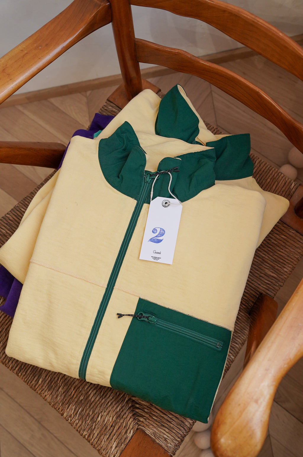 Gurank "14/2 LW Cardigan" [YELLOW]