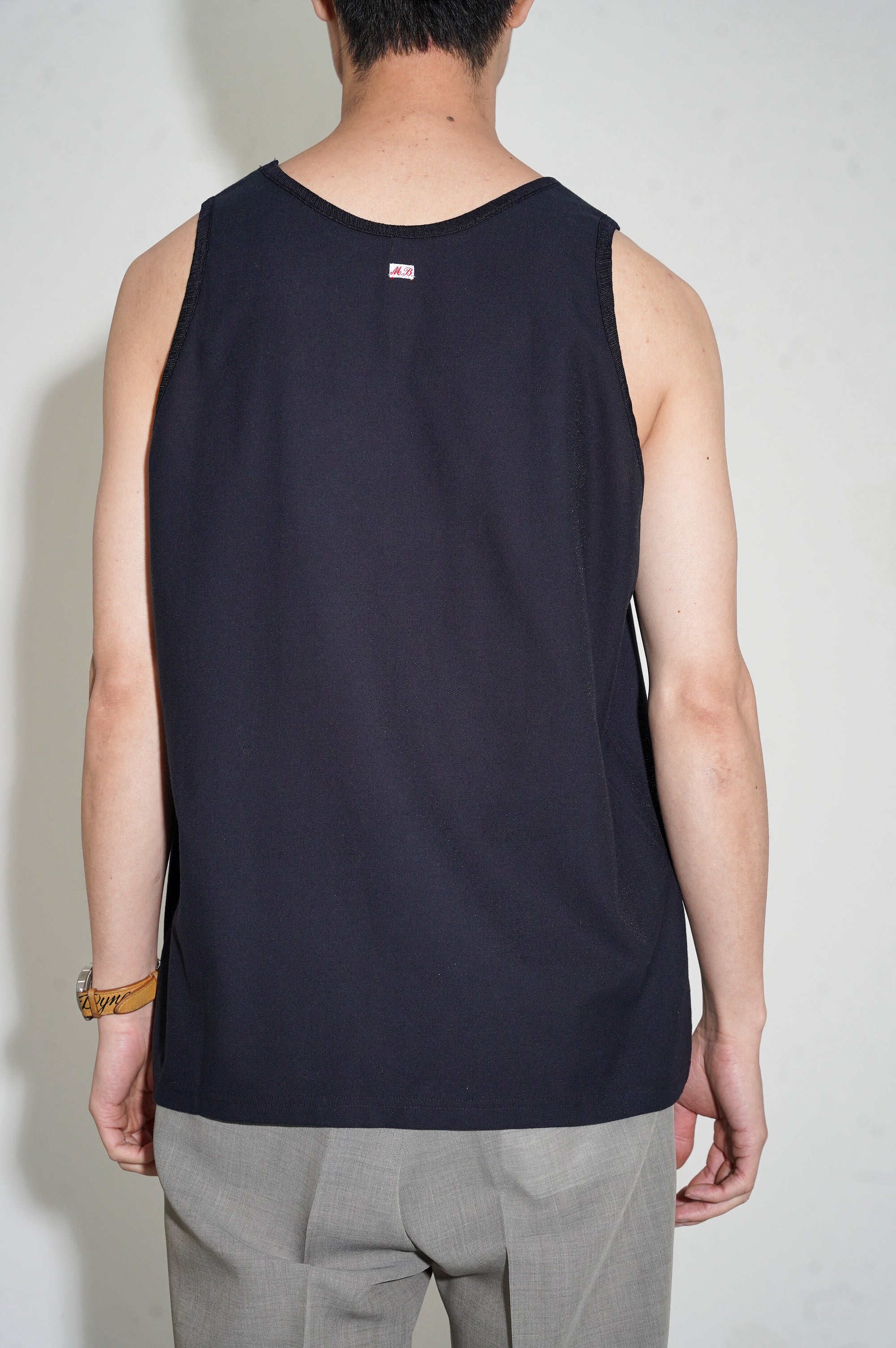 m's braque "TANK TOP" [NAVY]