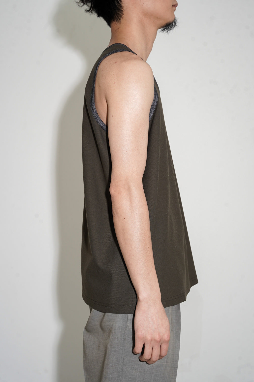 m's braque "TANK TOP" [KHAKI]