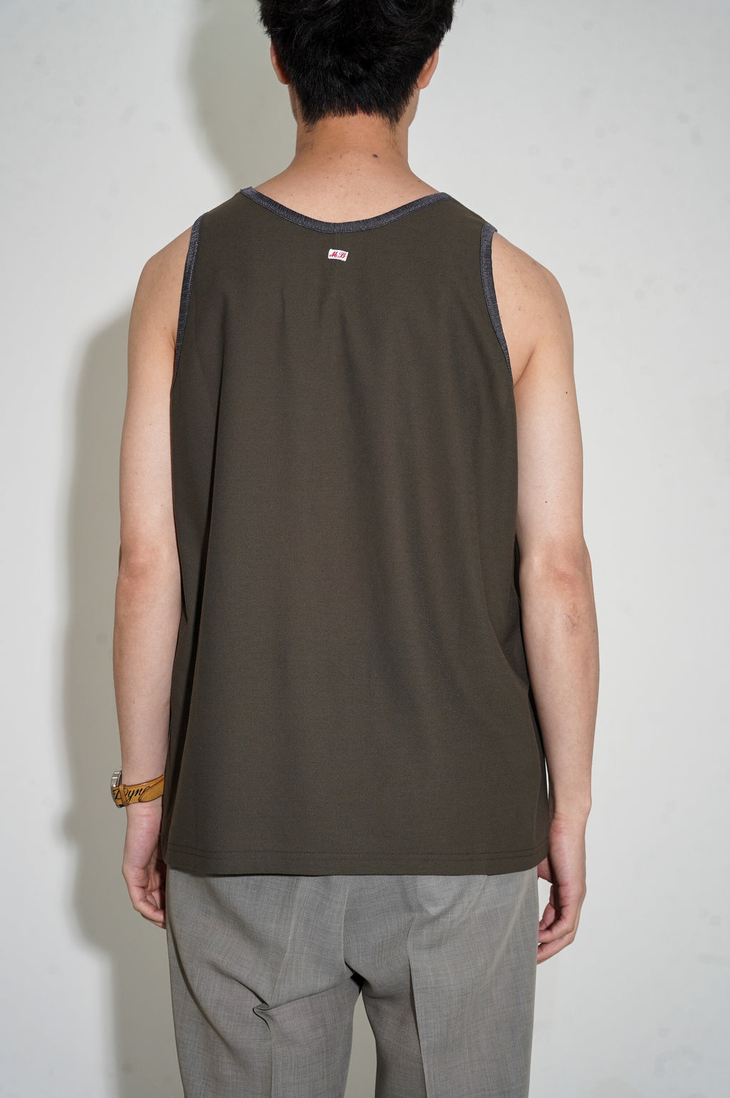 m's braque "TANK TOP" [KHAKI]