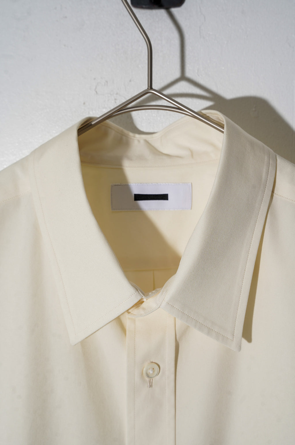 REVERBERATE "REGULAR COLLAR SHIRT" [ECRU]