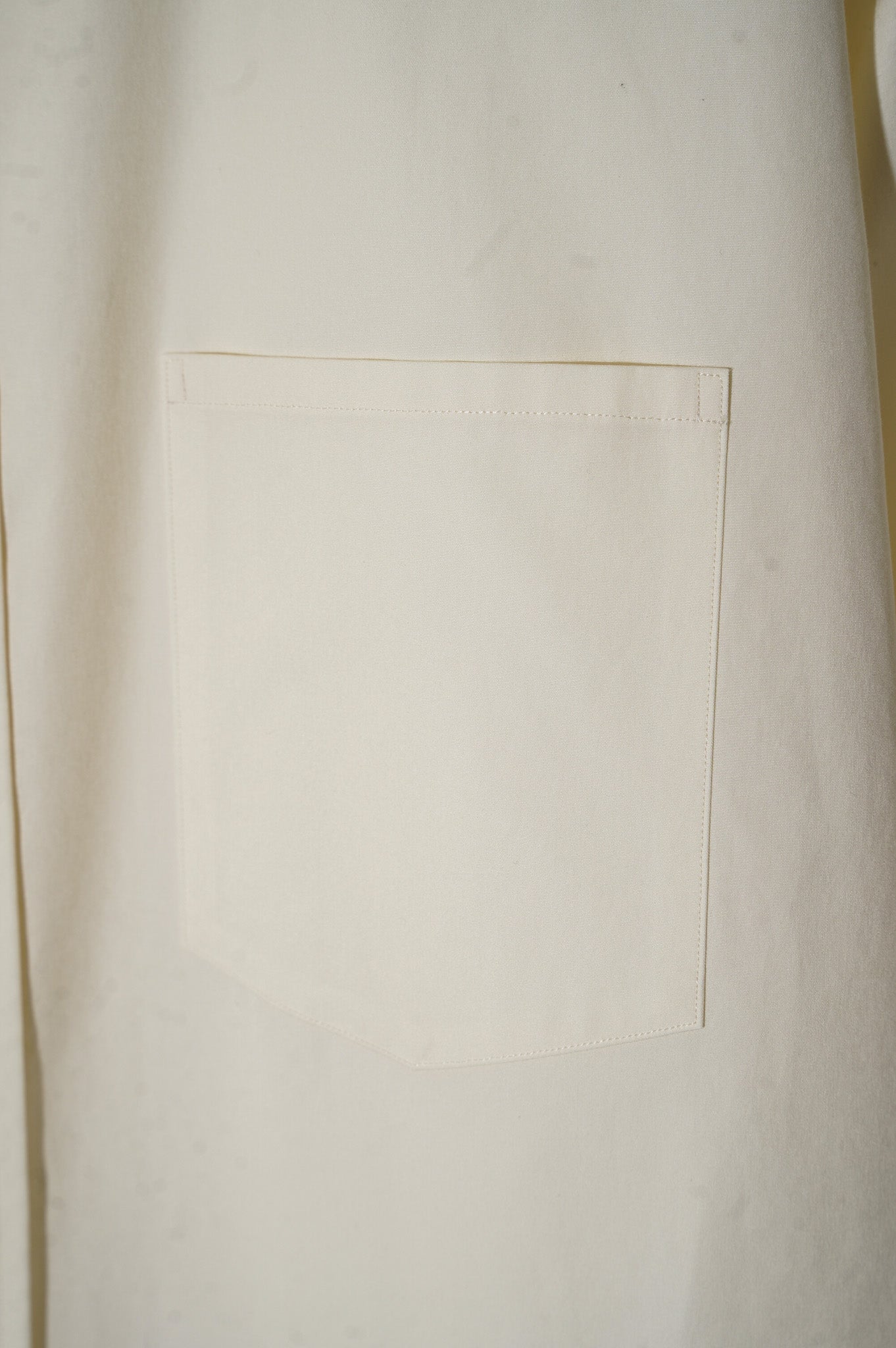 REVERBERATE "REGULAR COLLAR SHIRT" [ECRU]