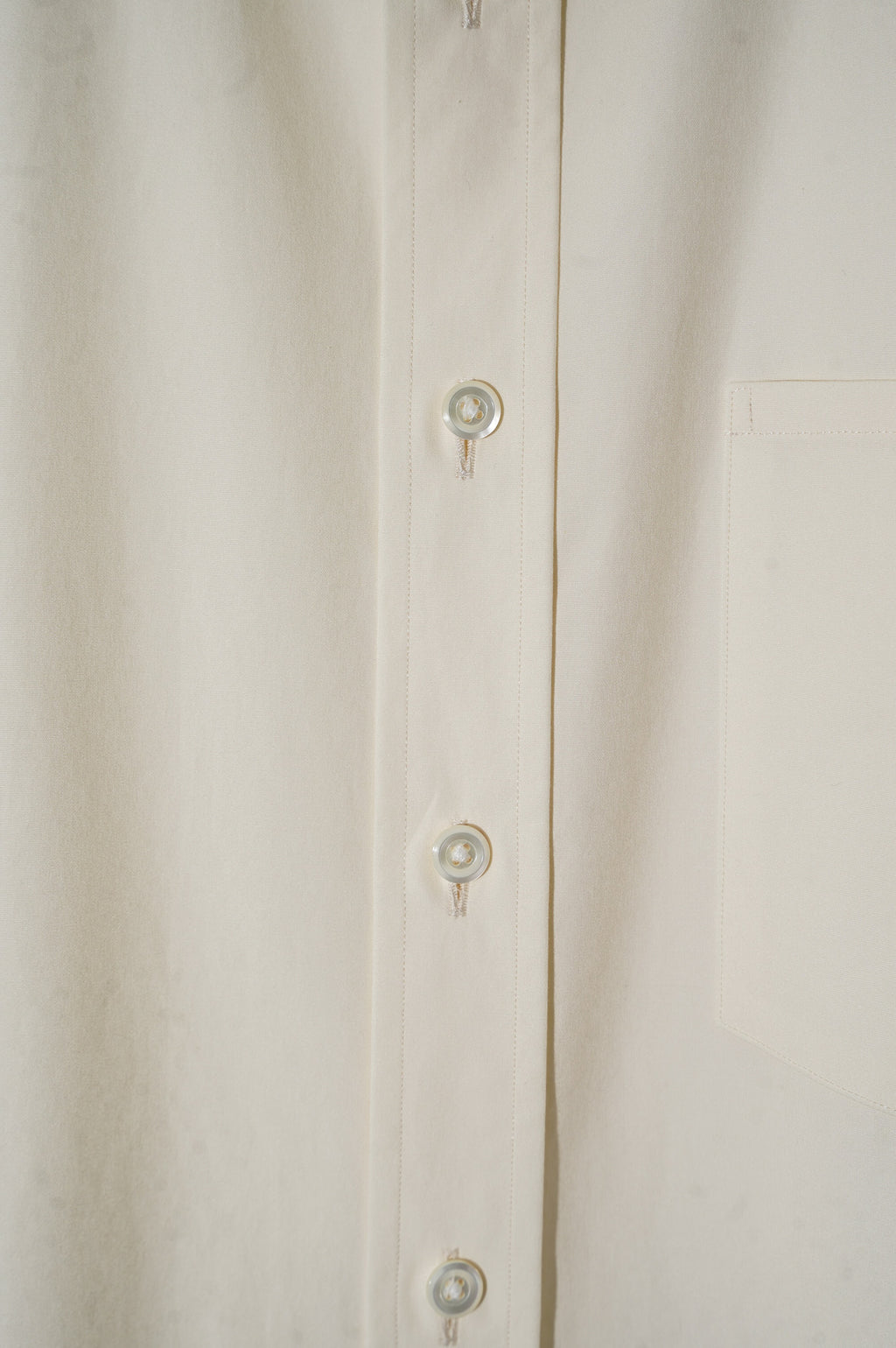 REVERBERATE "REGULAR COLLAR SHIRT" [ECRU]