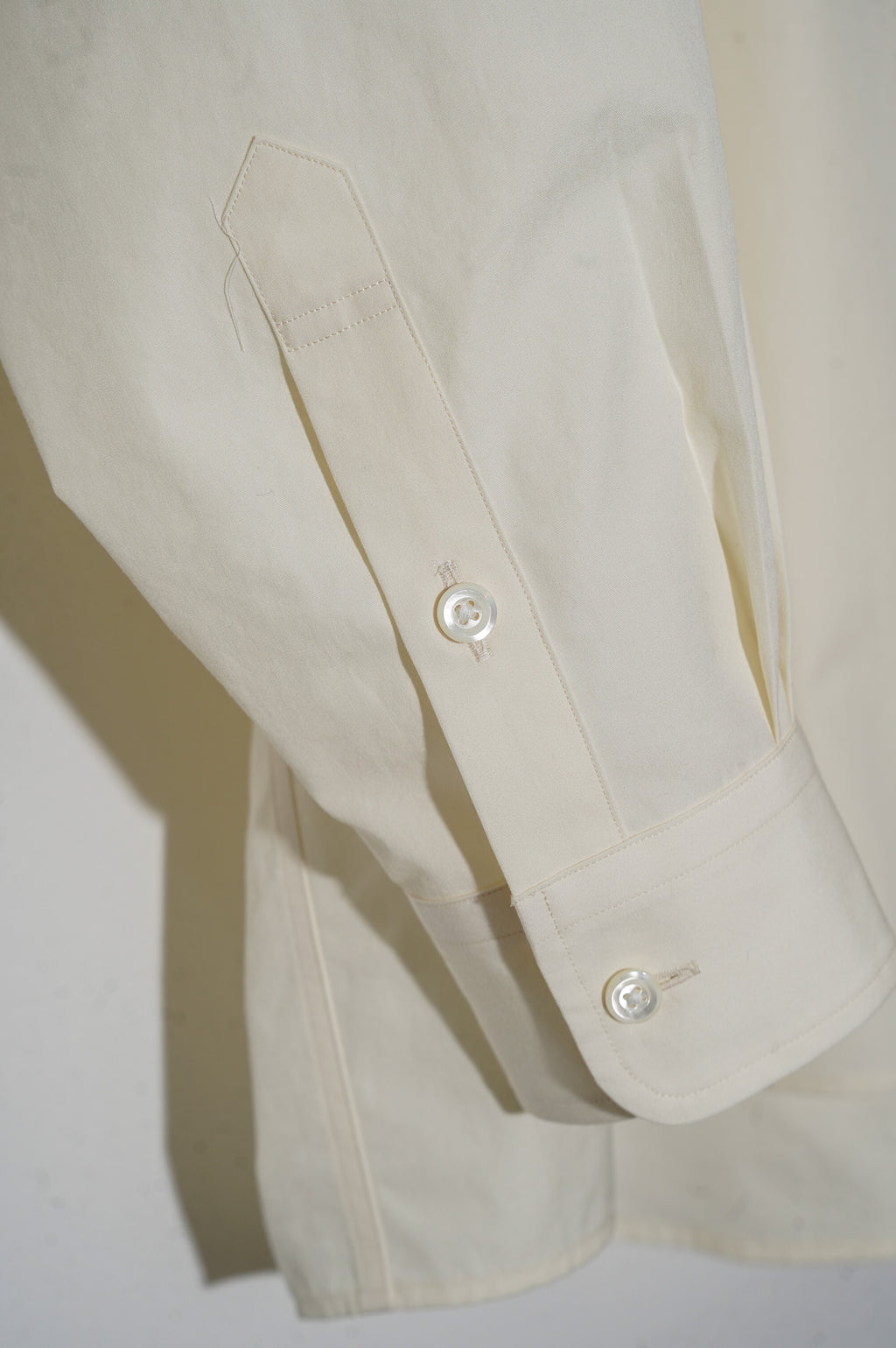 REVERBERATE "REGULAR COLLAR SHIRT" [ECRU]