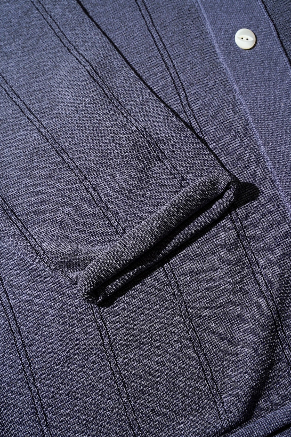 Olde H & Daughter "JYARI JYARI SILK SHIRT C/D" [CHARCOAL]