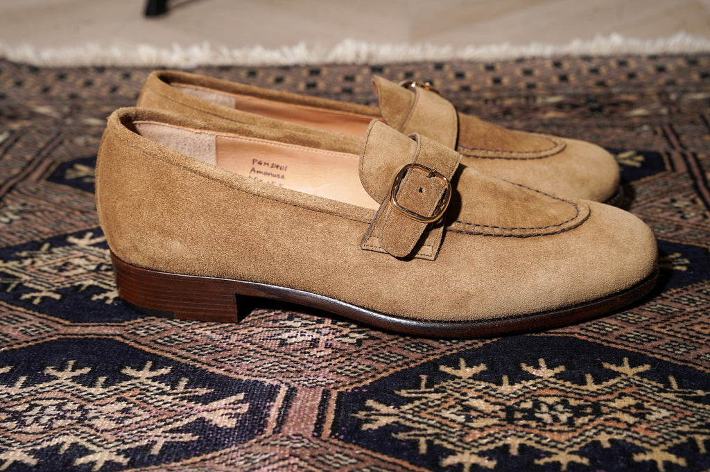 premio gordo "Amanusa" [BEIGE SUEDE]