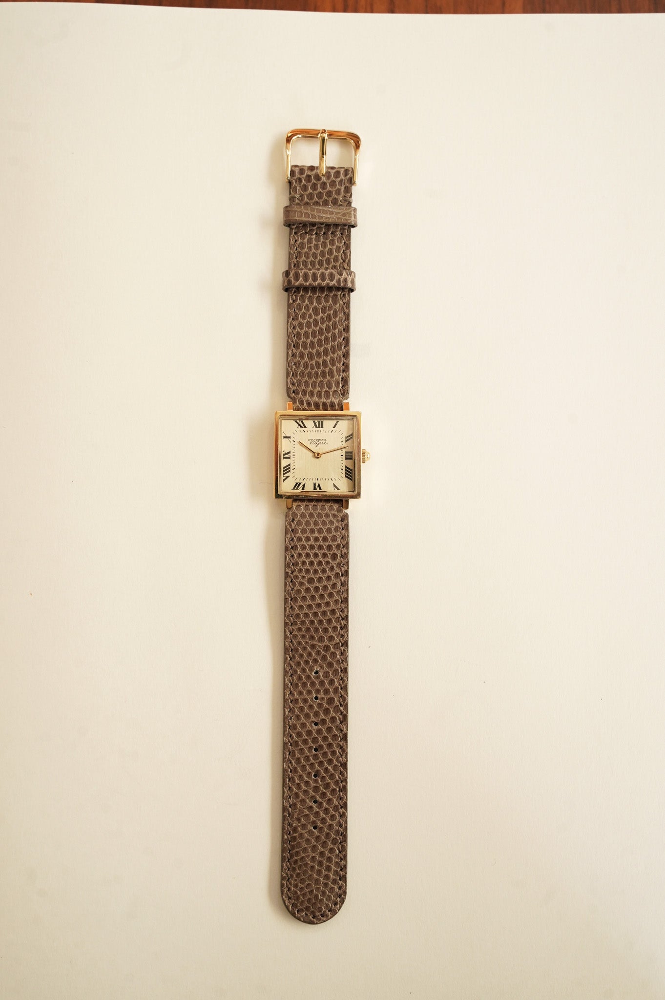 VAGUE WATCH co. Ex "CARRE" [GRAY]