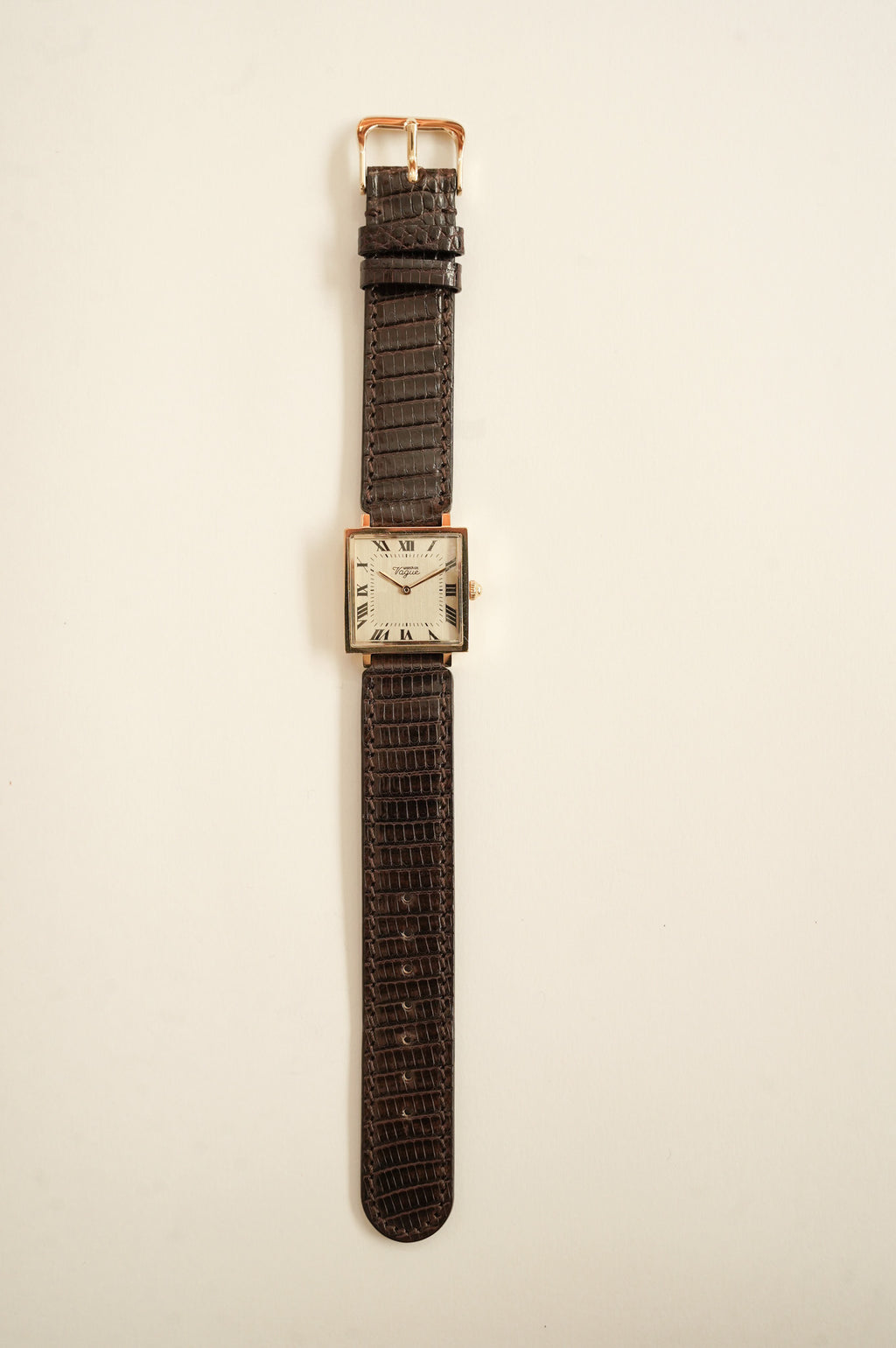 VAGUE WATCH co. Ex "CARRE" [D.BROWN]