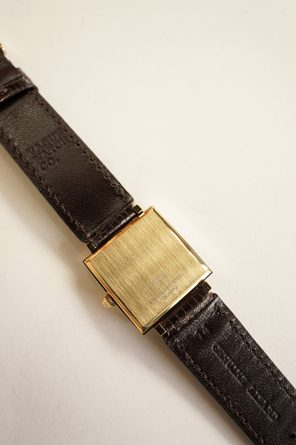 VAGUE WATCH co. Ex "CARRE" [D.BROWN]