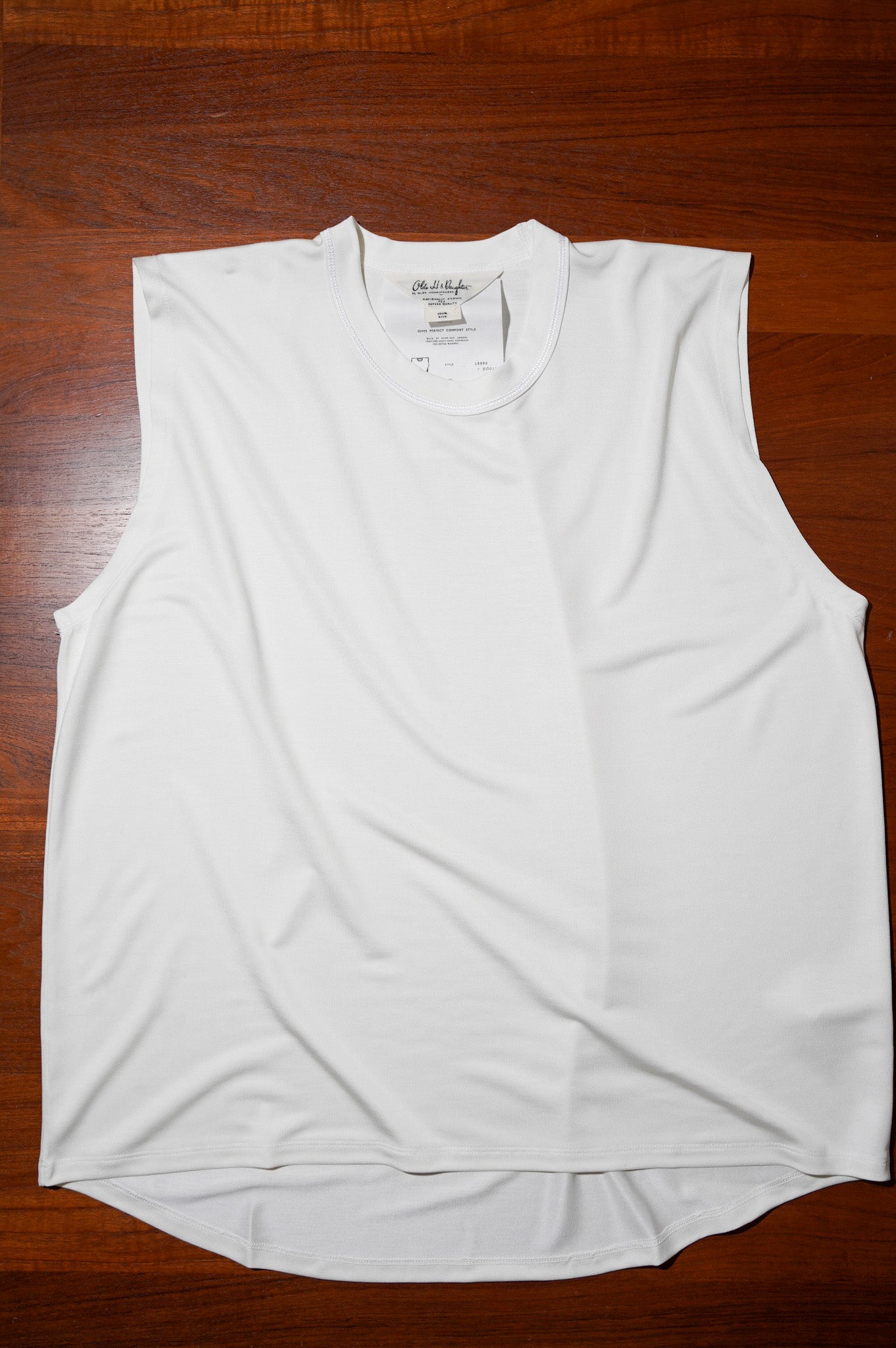 Olde H & Daughter "Silk Tight Tension MIDDLE PLAIN STITCHES N/S" [OFF WHITE]