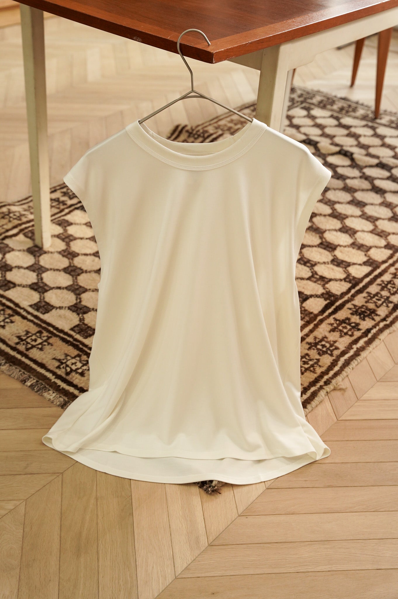 Olde H & Daughter "Silk Tight Tension MIDDLE PLAIN STITCHES N/S" [OFF WHITE]