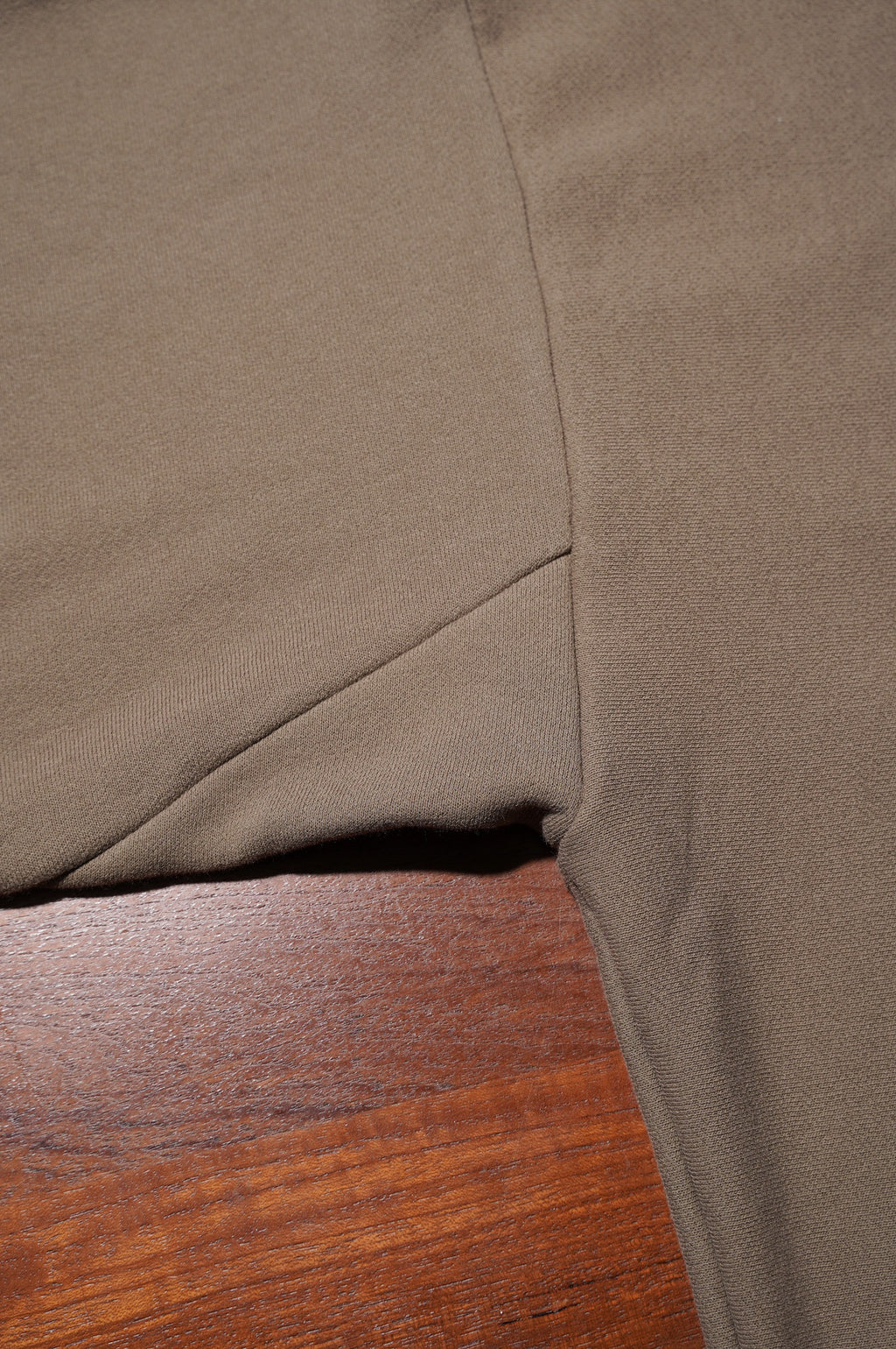 YE OLDE AND NEWMAN "HOODED FULL ZIP TOP" [DARK KHAKI]
