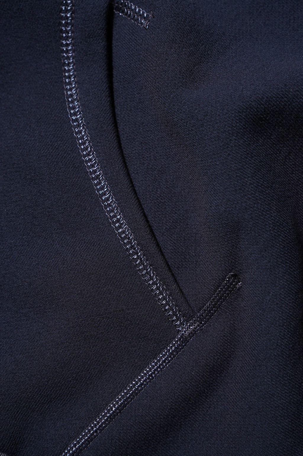 YE OLDE AND NEWMAN "HOODED FULL ZIP TOP" [DARK NAVY]