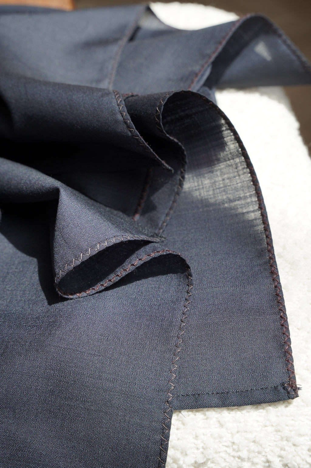 MAATEE&SONS "ARTI SHIRTS H WOOL" [NAVY]