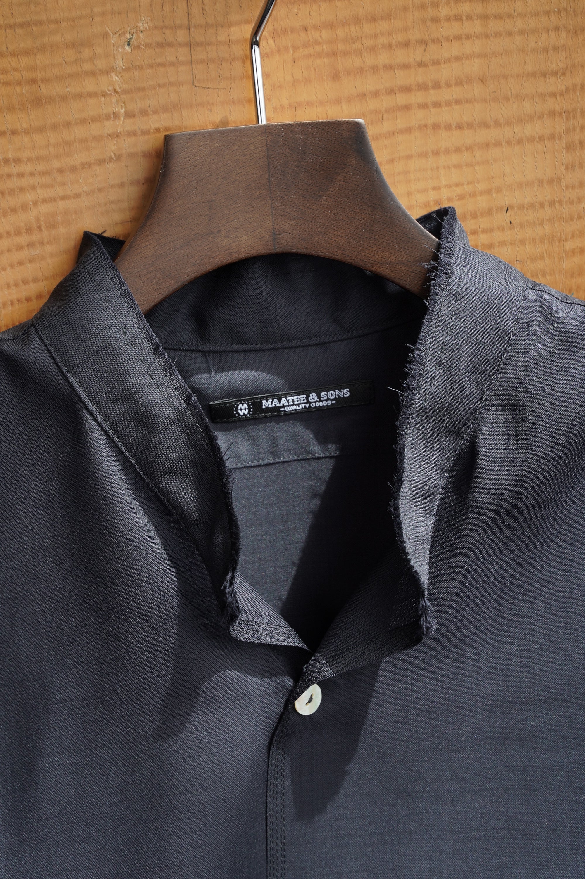 MAATEE&SONS "ARTI SHIRTS H WOOL" [NAVY]