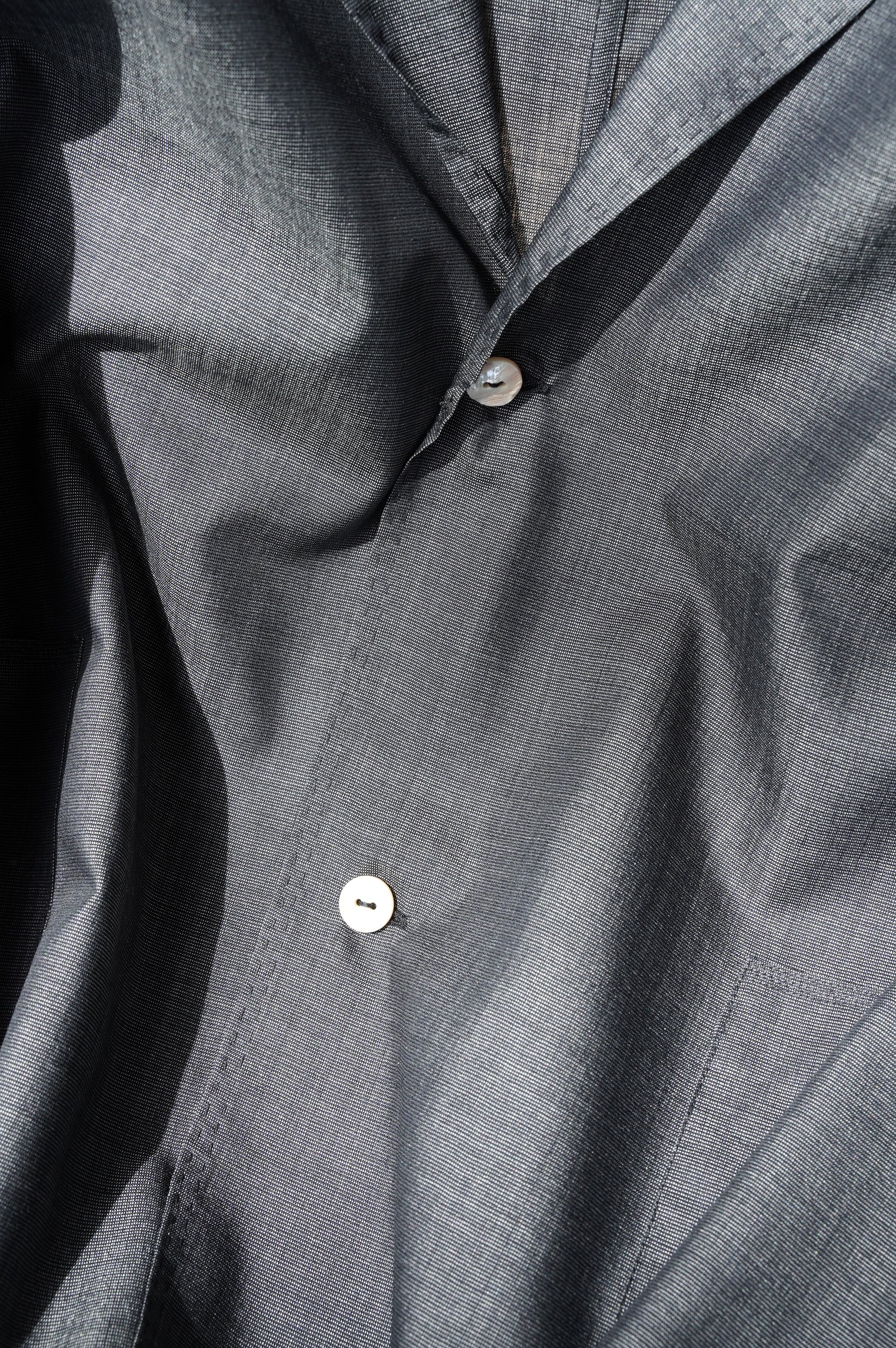 MAATEE&SONS "折って追ってJACKET H WOOL SILK" [NAVY PIN]