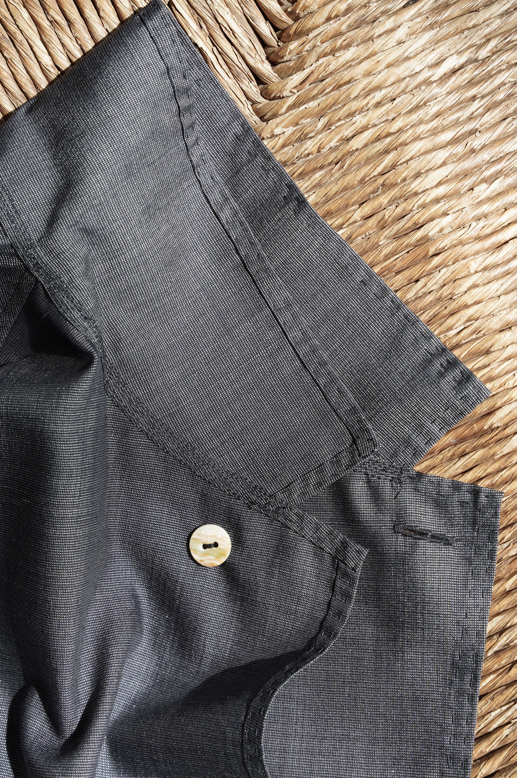 MAATEE&SONS "折って追ってJACKET H WOOL SILK" [NAVY PIN]