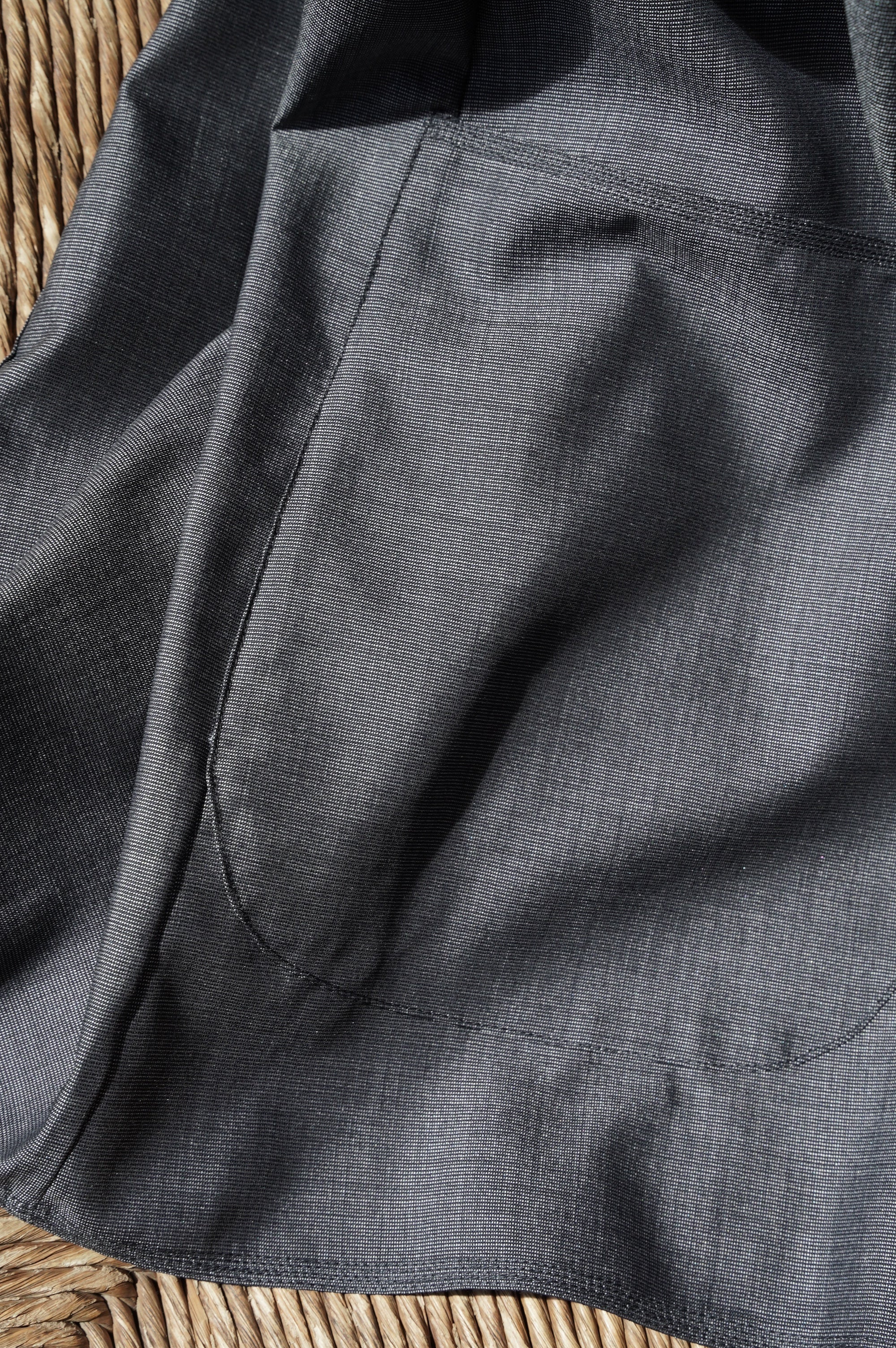 MAATEE&SONS "折って追ってJACKET H WOOL SILK" [NAVY PIN]