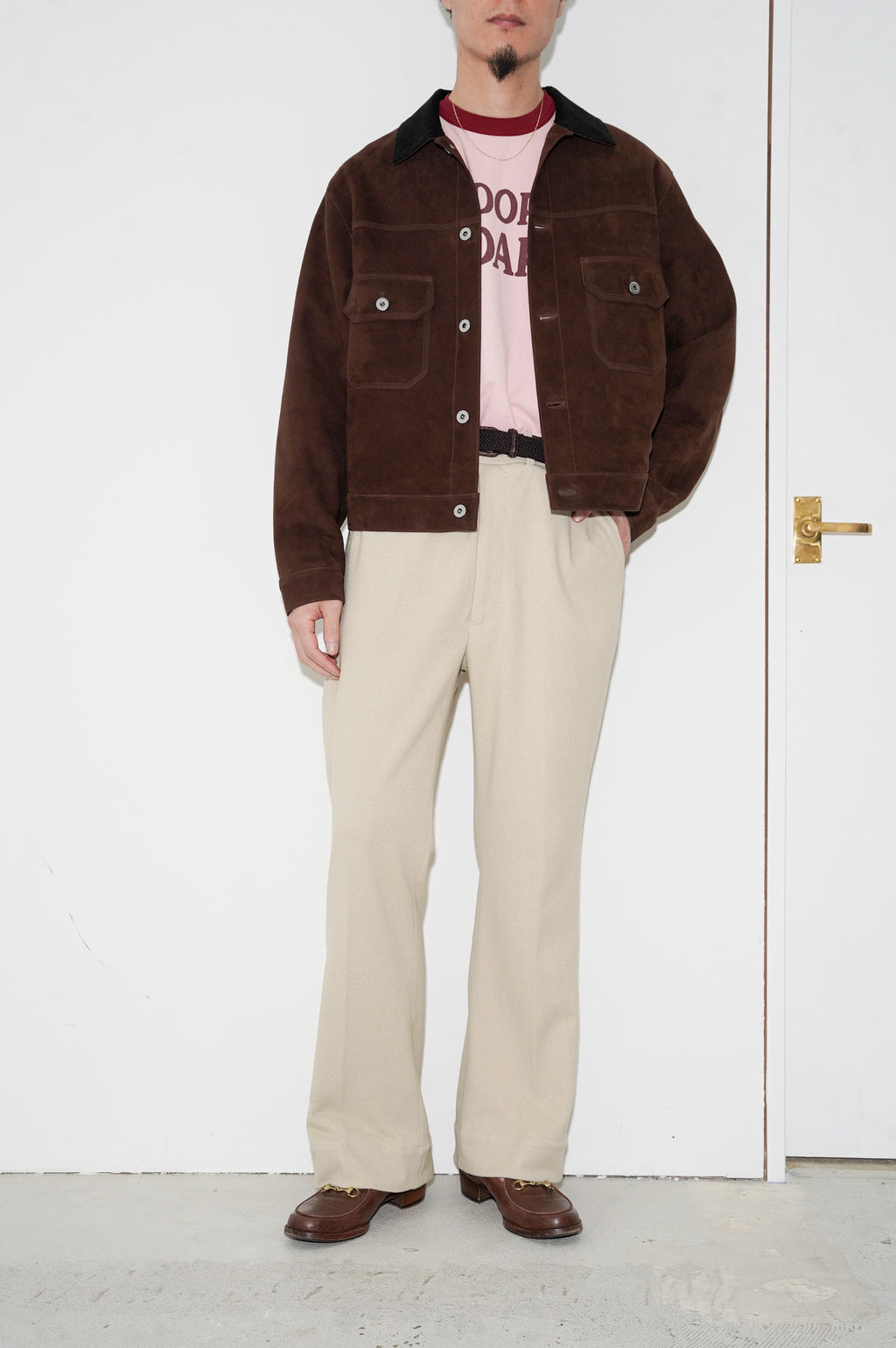 YE OLDE AND NEWMAN "SPORT SLACKS" [FADED BEIGE]