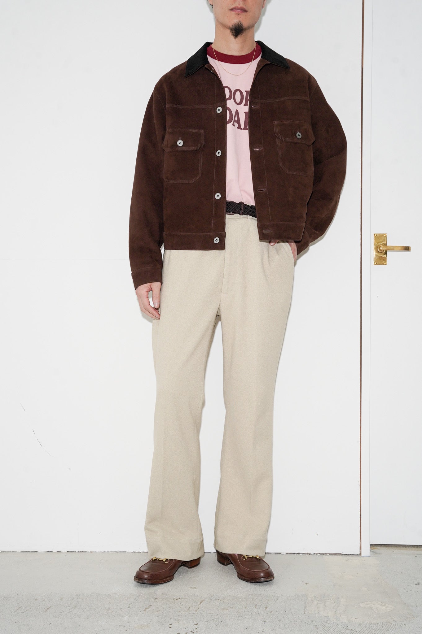 YE OLDE AND NEWMAN "SPORT SLACKS" [FADED BEIGE]