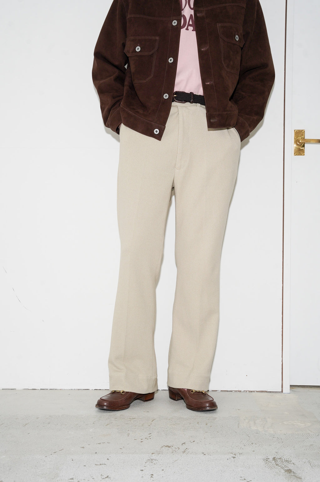 YE OLDE AND NEWMAN "SPORT SLACKS" [FADED BEIGE]
