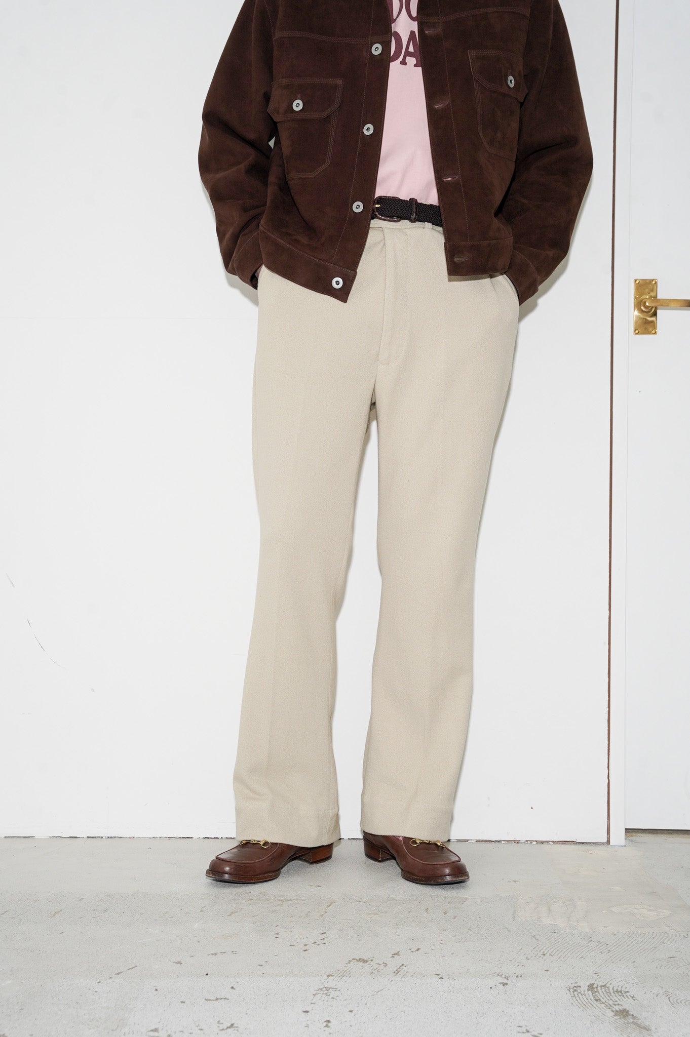 YE OLDE AND NEWMAN "SPORT SLACKS" [FADED BEIGE]