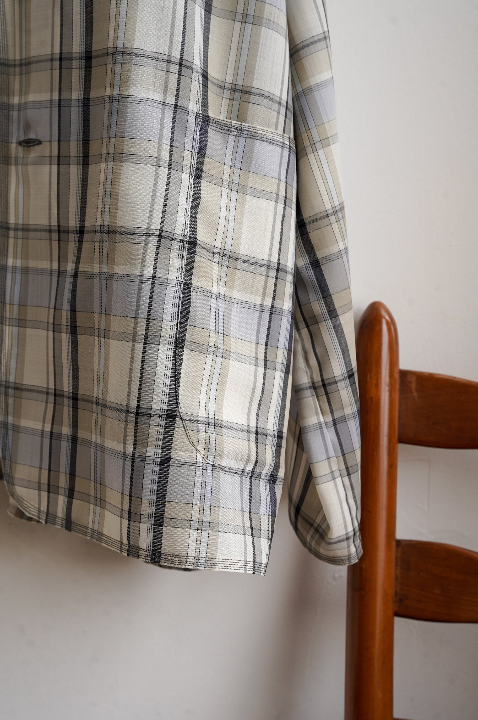 MAATEE&SONS "折って折ってJACKET H WOOL CHECK" [MIX]