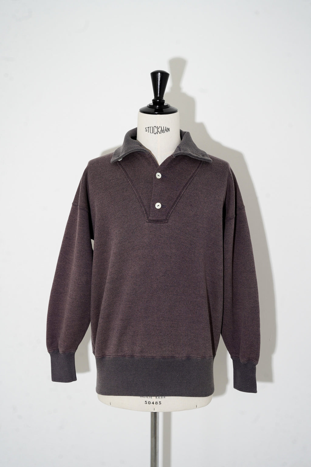 Olde Homesteader Extra Cotton Fleece "Stand Collar Long Sleeve"