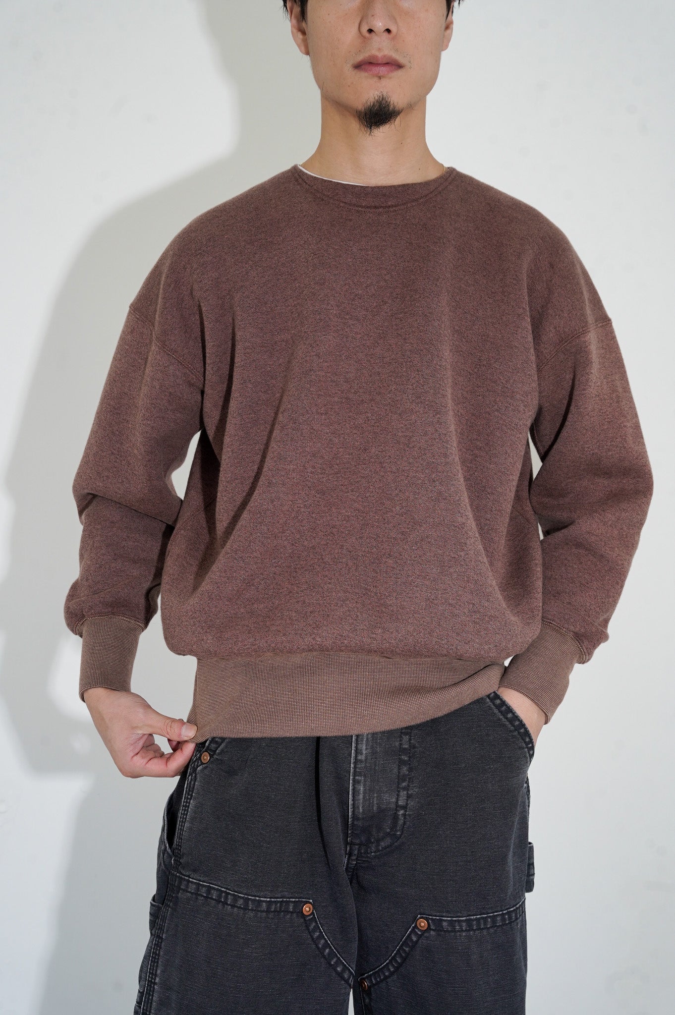 Olde Homesteader Extra Cotton Fleece "CREW NECK LONG SLEEVE"