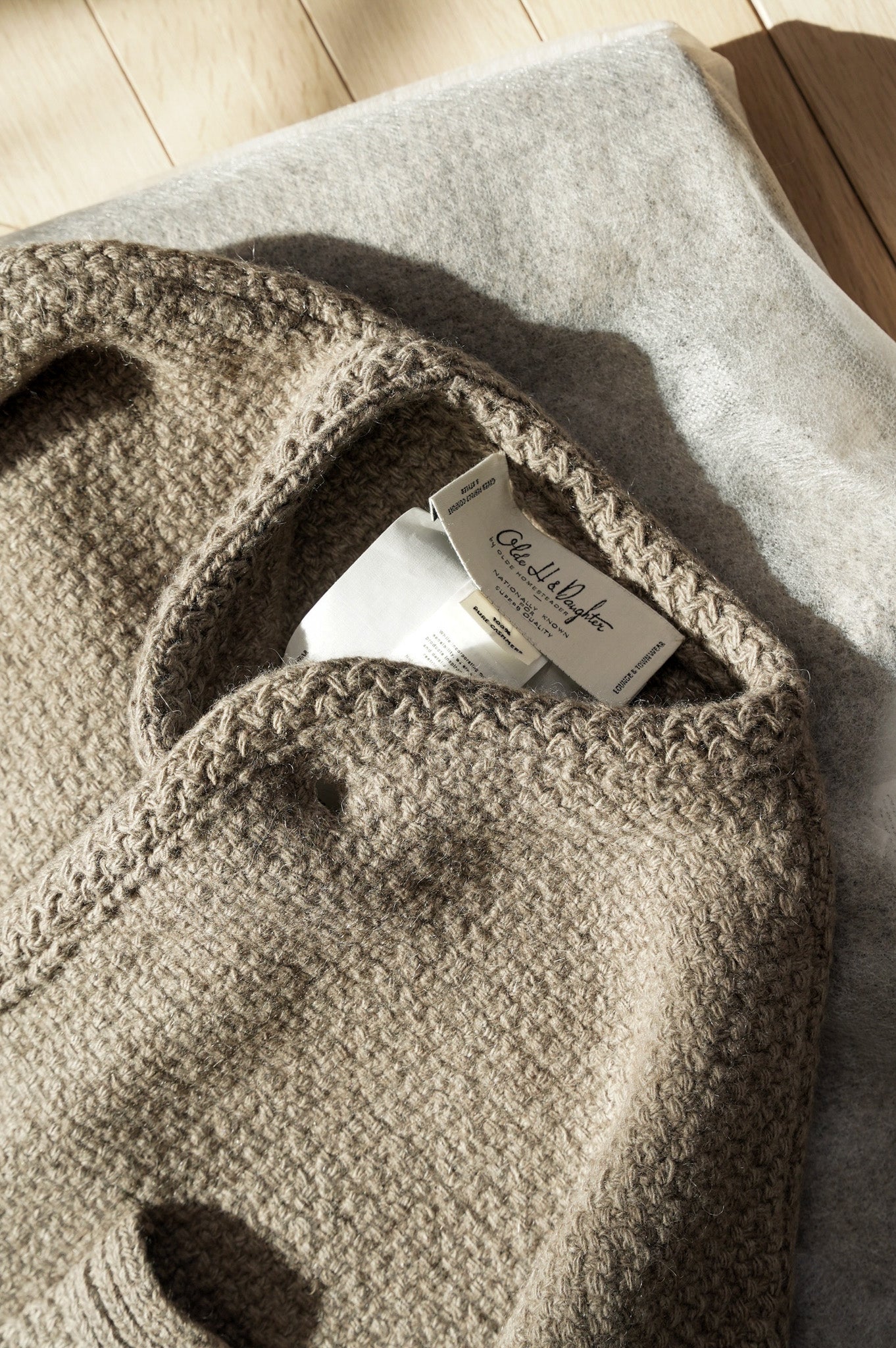 Olde H & Daughter "Slub Cashmere JK"