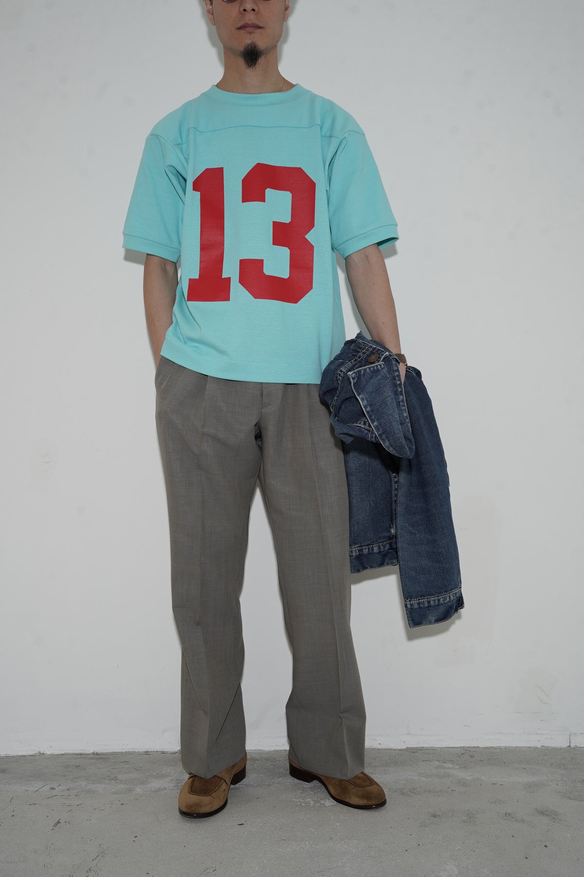 KOOKY ZOO "JUVENILE FOOTBALL SHIRT" [ TURQUOISE]