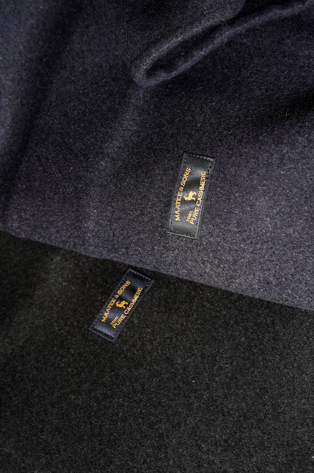 MAATEE&SONS "W Face Zip Vest" [CHARCOAL]