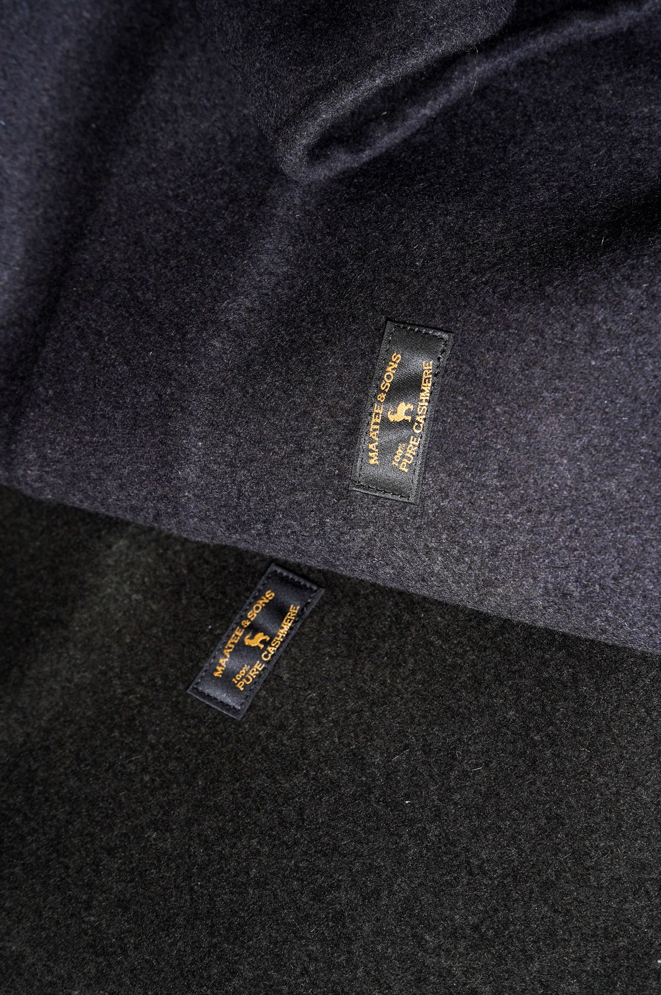 MAATEE&SONS "W Face Zip Vest" [CHARCOAL]